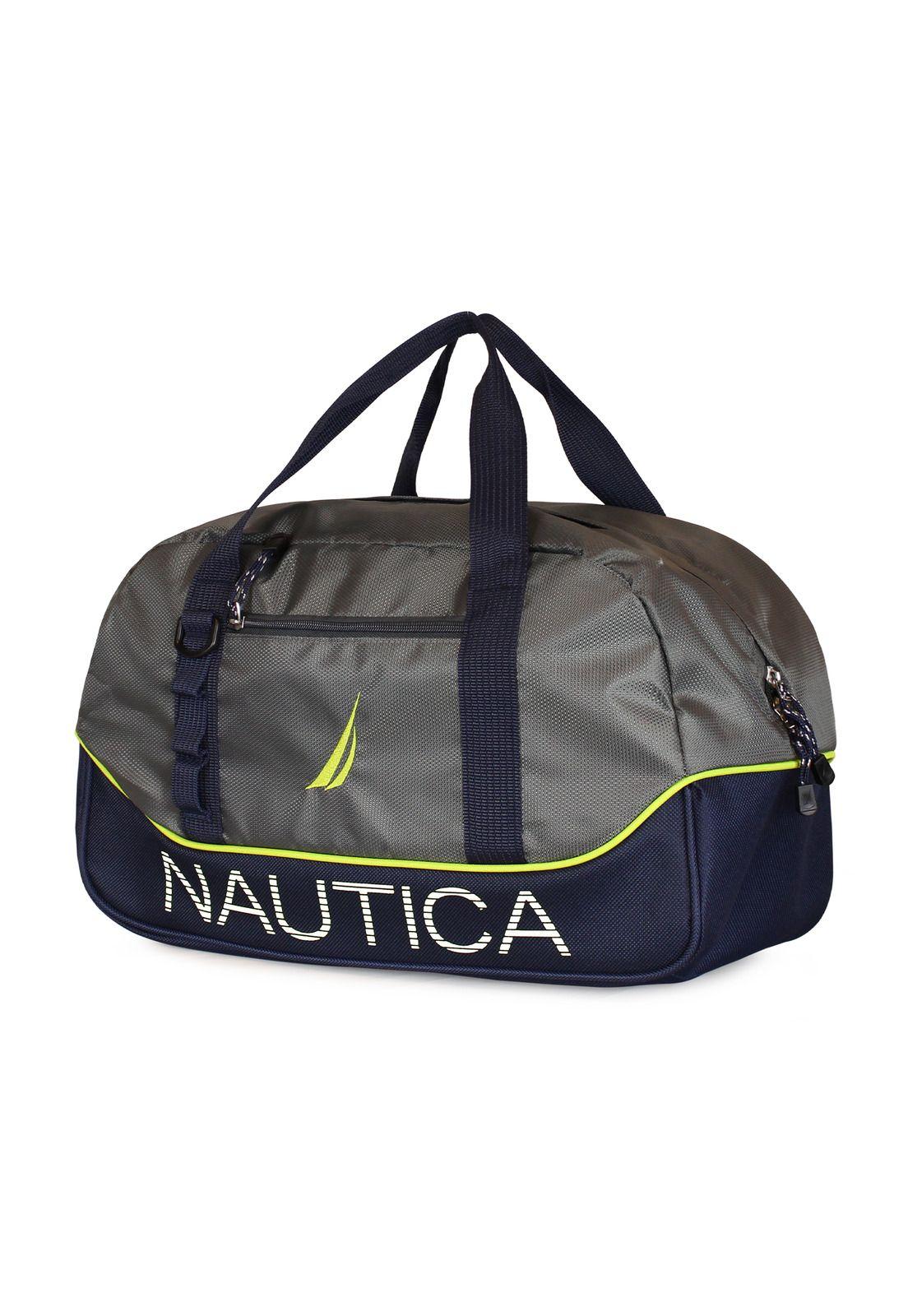 Bolso de Viaje Nautica Mannar S gris + Candado-1