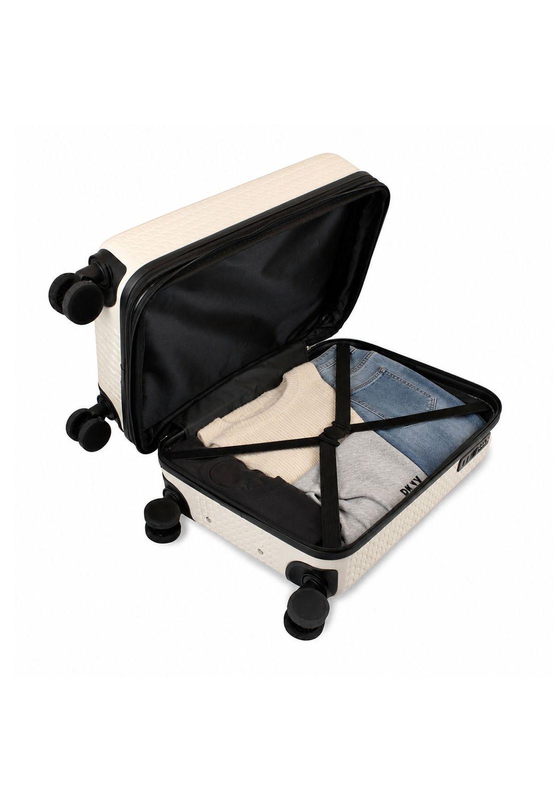 Maleta Mediana Donna Karan Hot Town 20k blanca DKNY-2