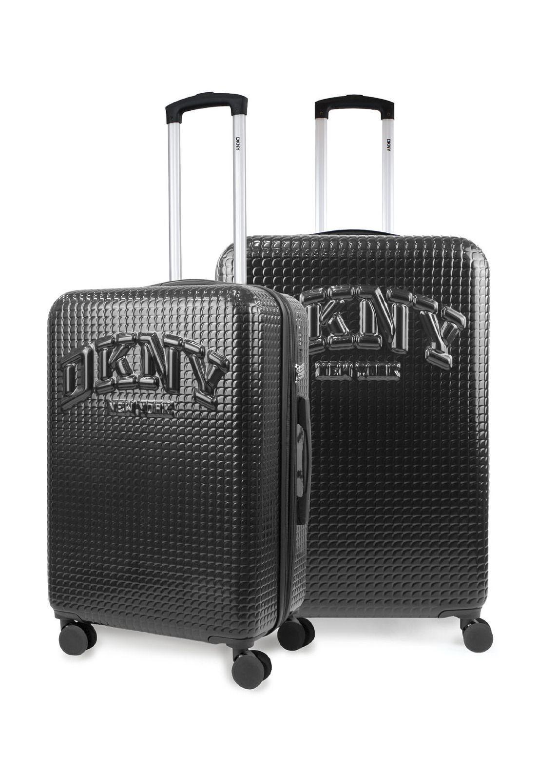 Pack 2 Maletas Donna Karan Hot Town M 20k + L 23k negra DKNY-0