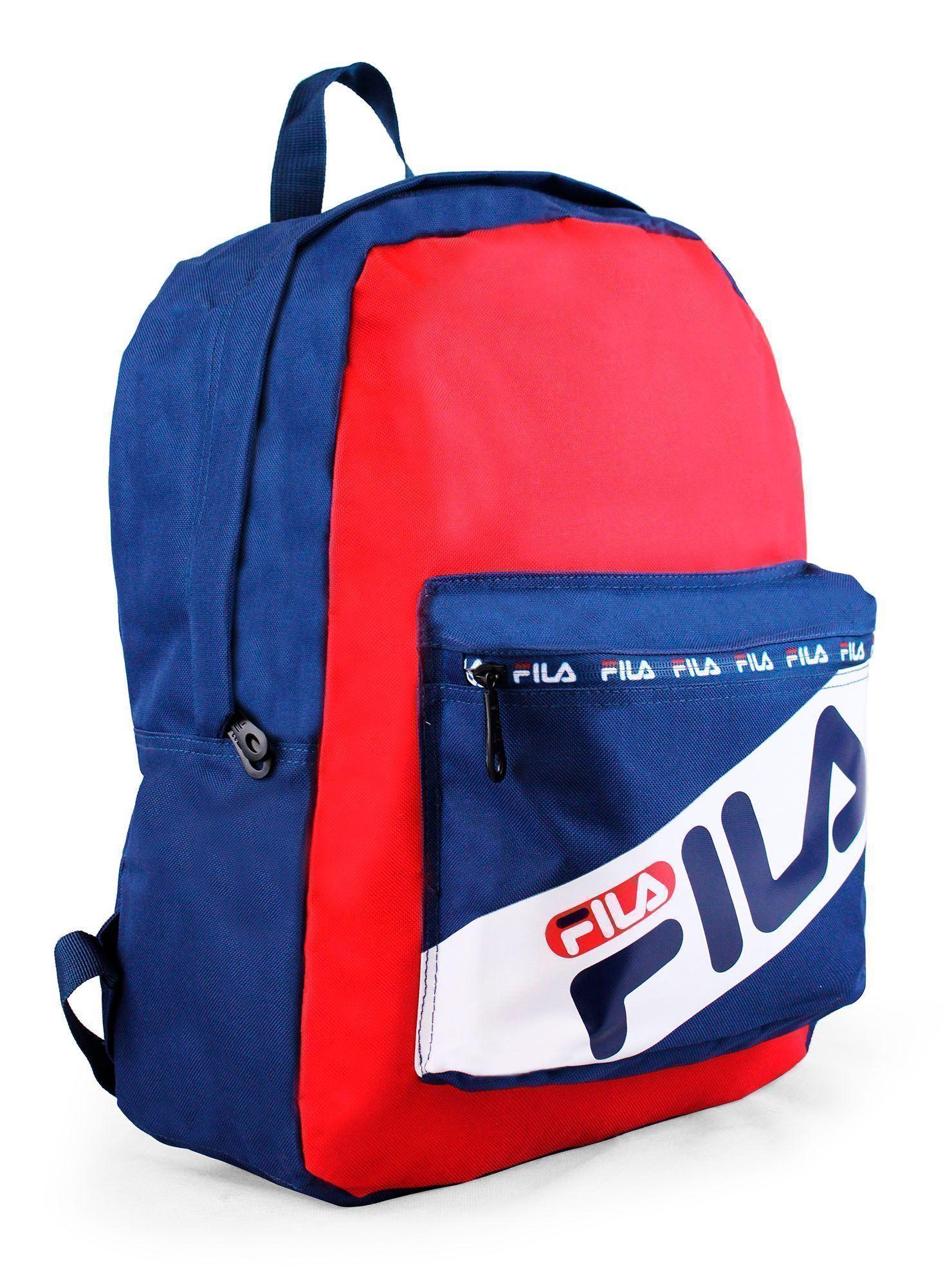 Mochila Urban Fila Azul-Rojo-2