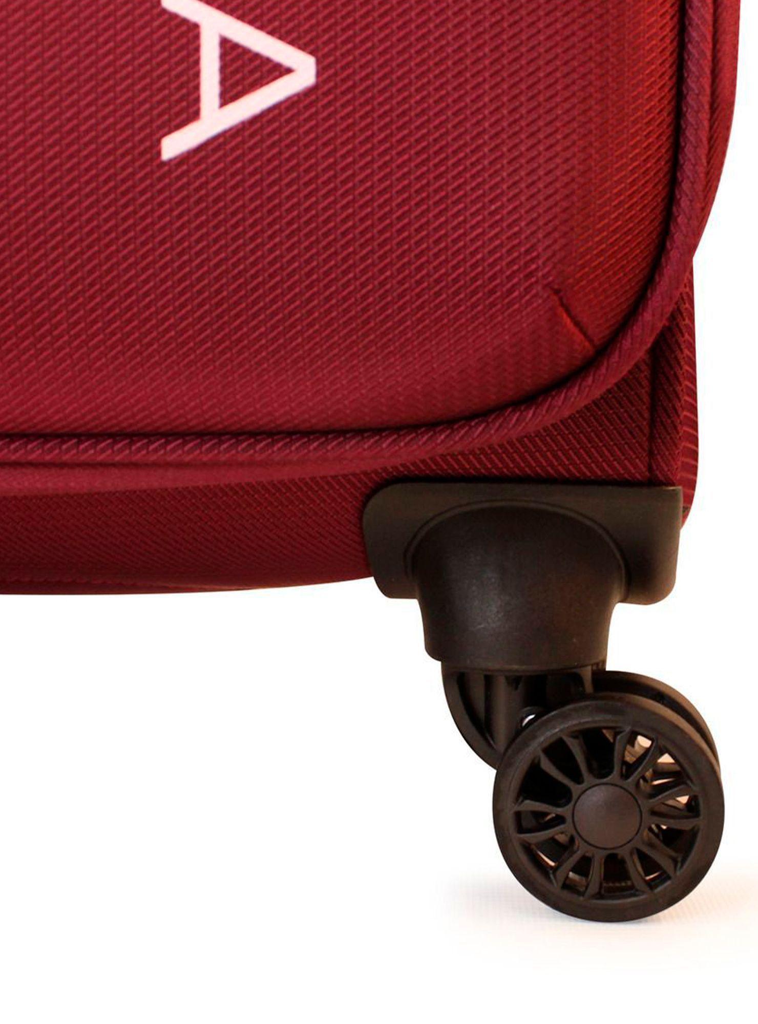 Maleta blanda de tela grande Nautica Marbella L 23kg burdeo-4