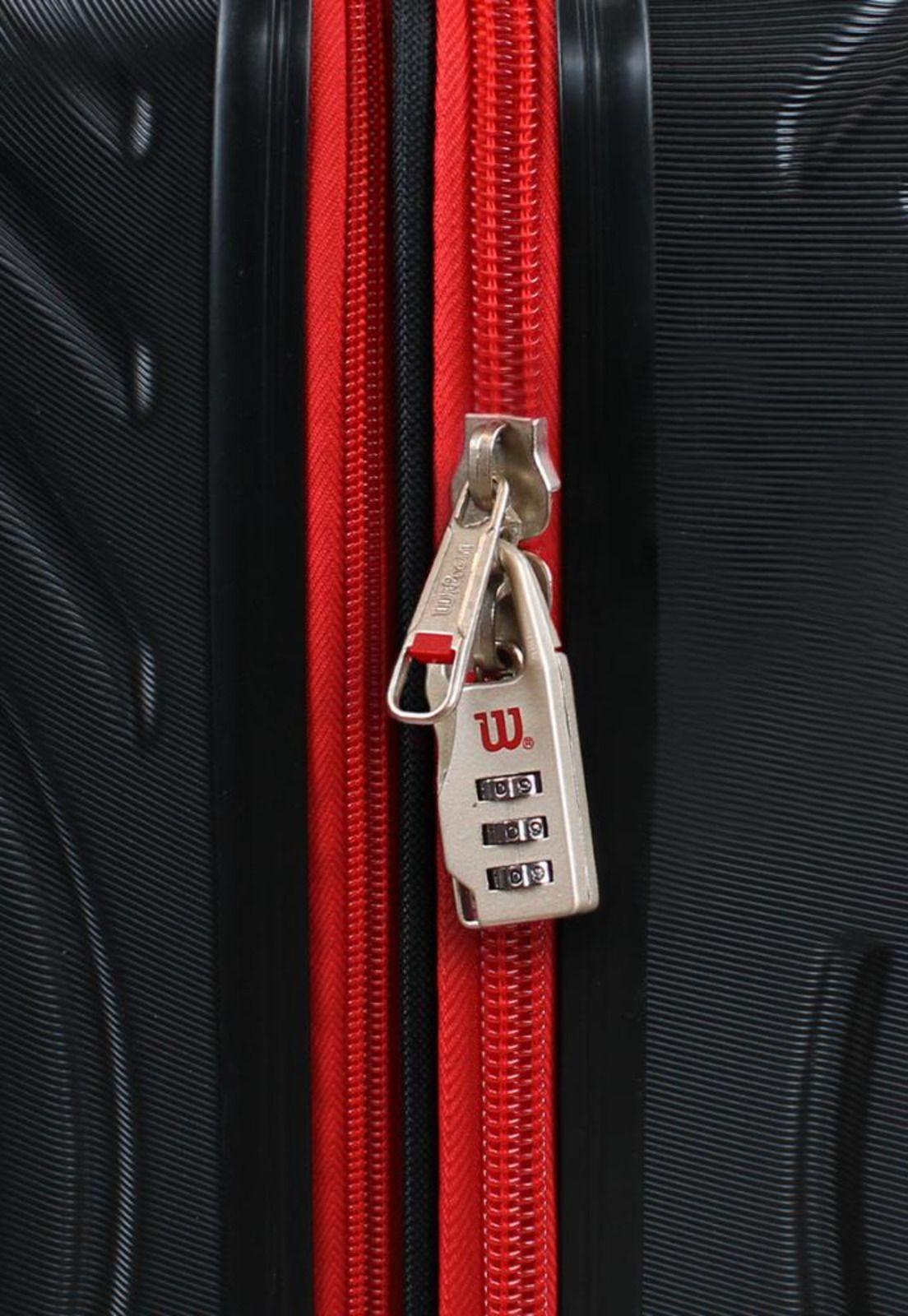 Maleta Pulsar negra Mediana 20kg Wilson-3