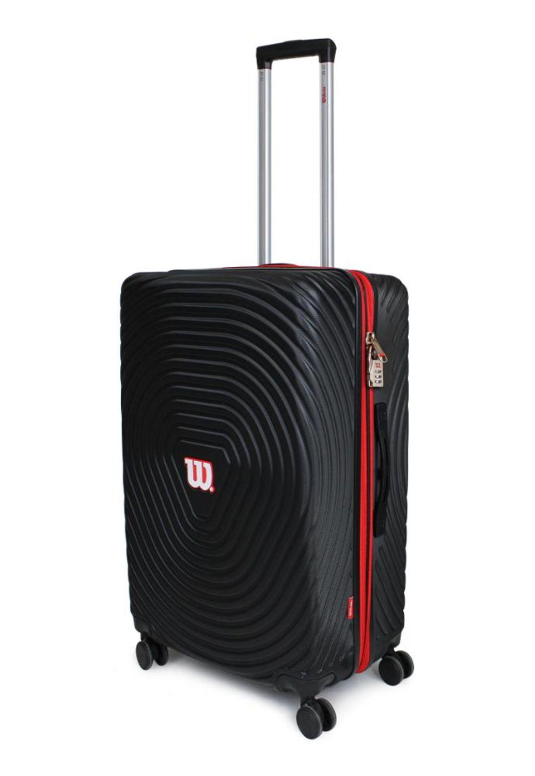 Maleta Pulsar negra Mediana 20kg Wilson-5