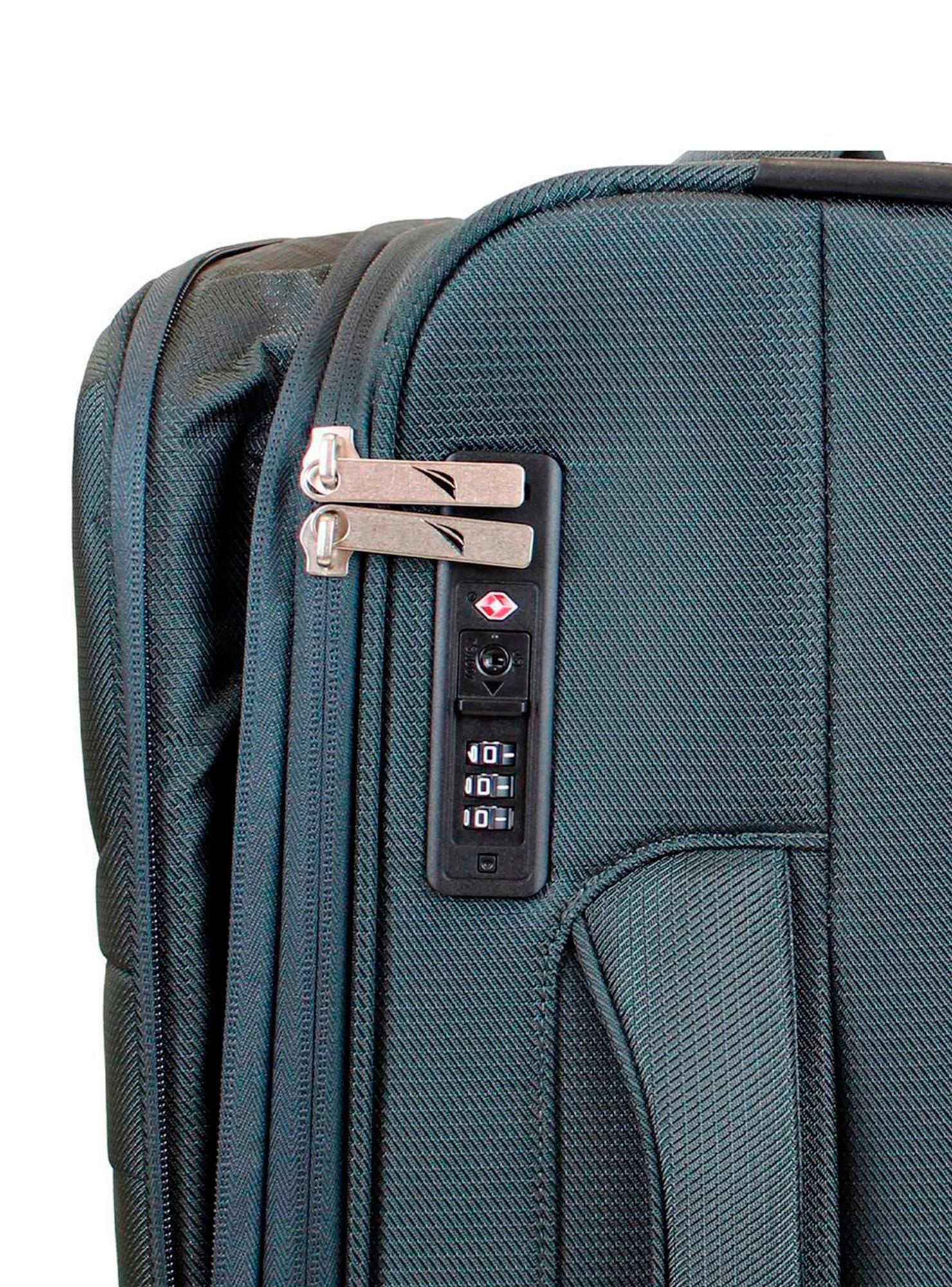 Maleta blanda de tela mediana Nautica Munich 20kg gris-2