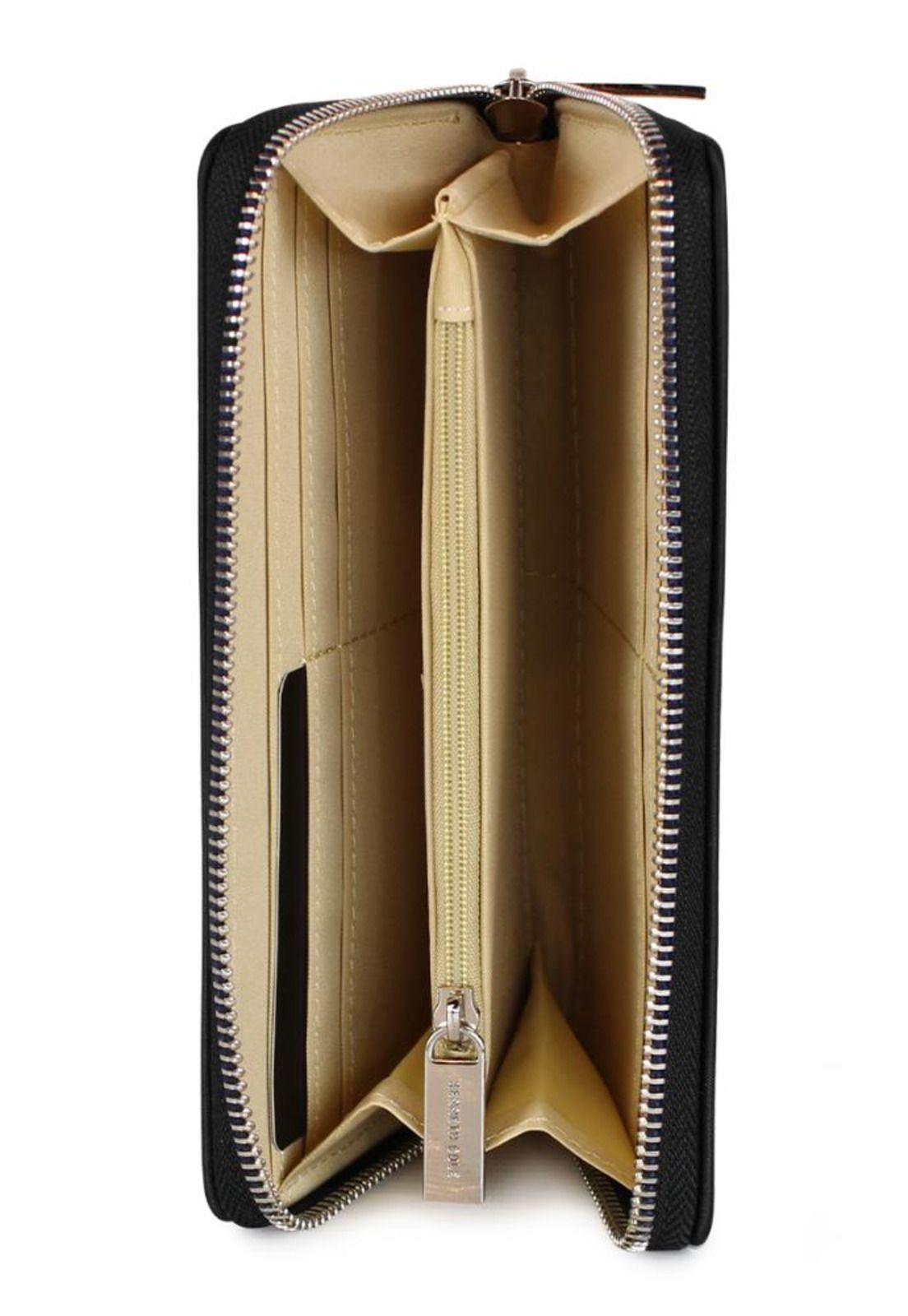 Billetera mujer Felicity negra Kenneth Cole-3