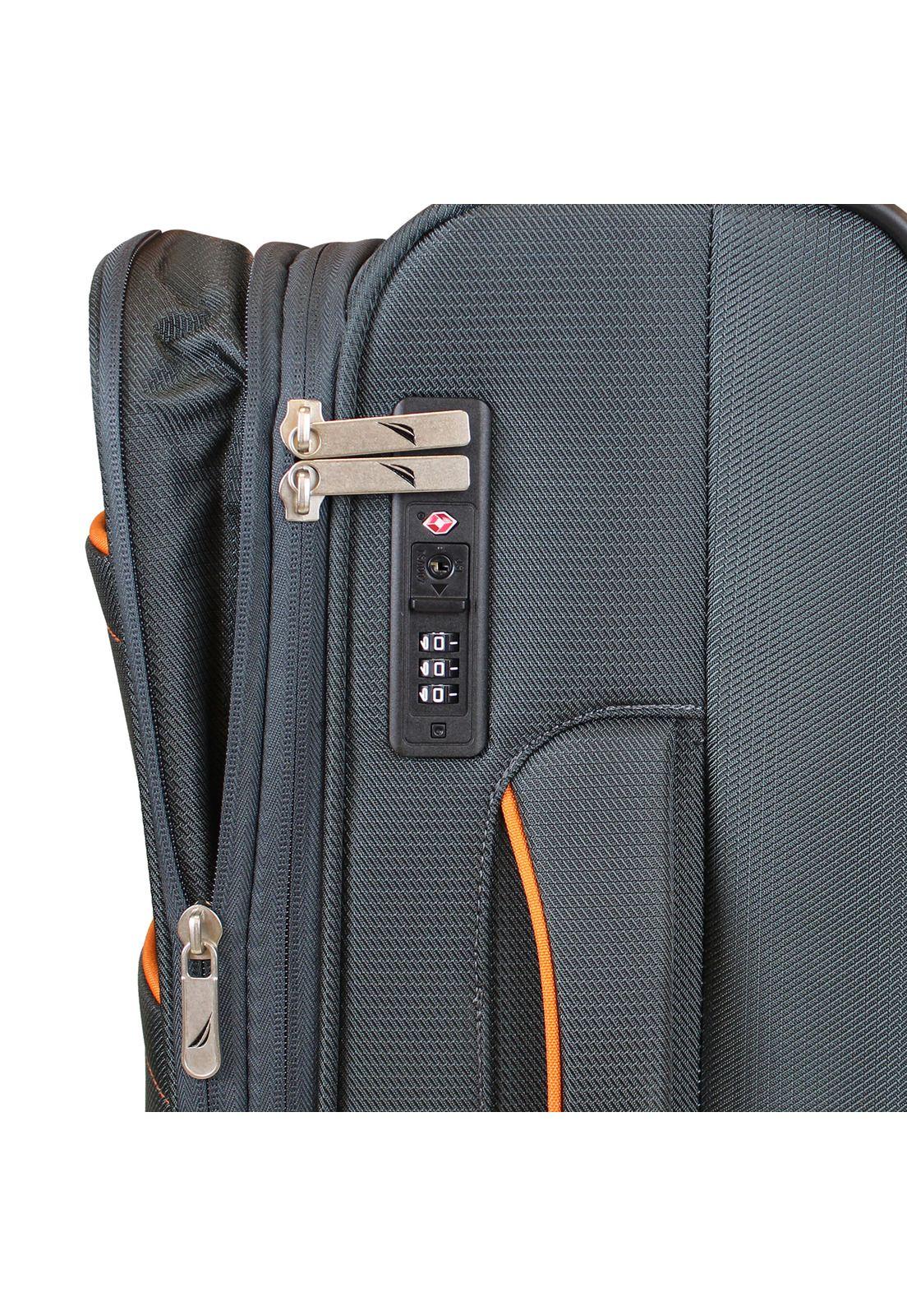 Maleta de tela S de cabina Nautica Lisboa 10kg gris-2