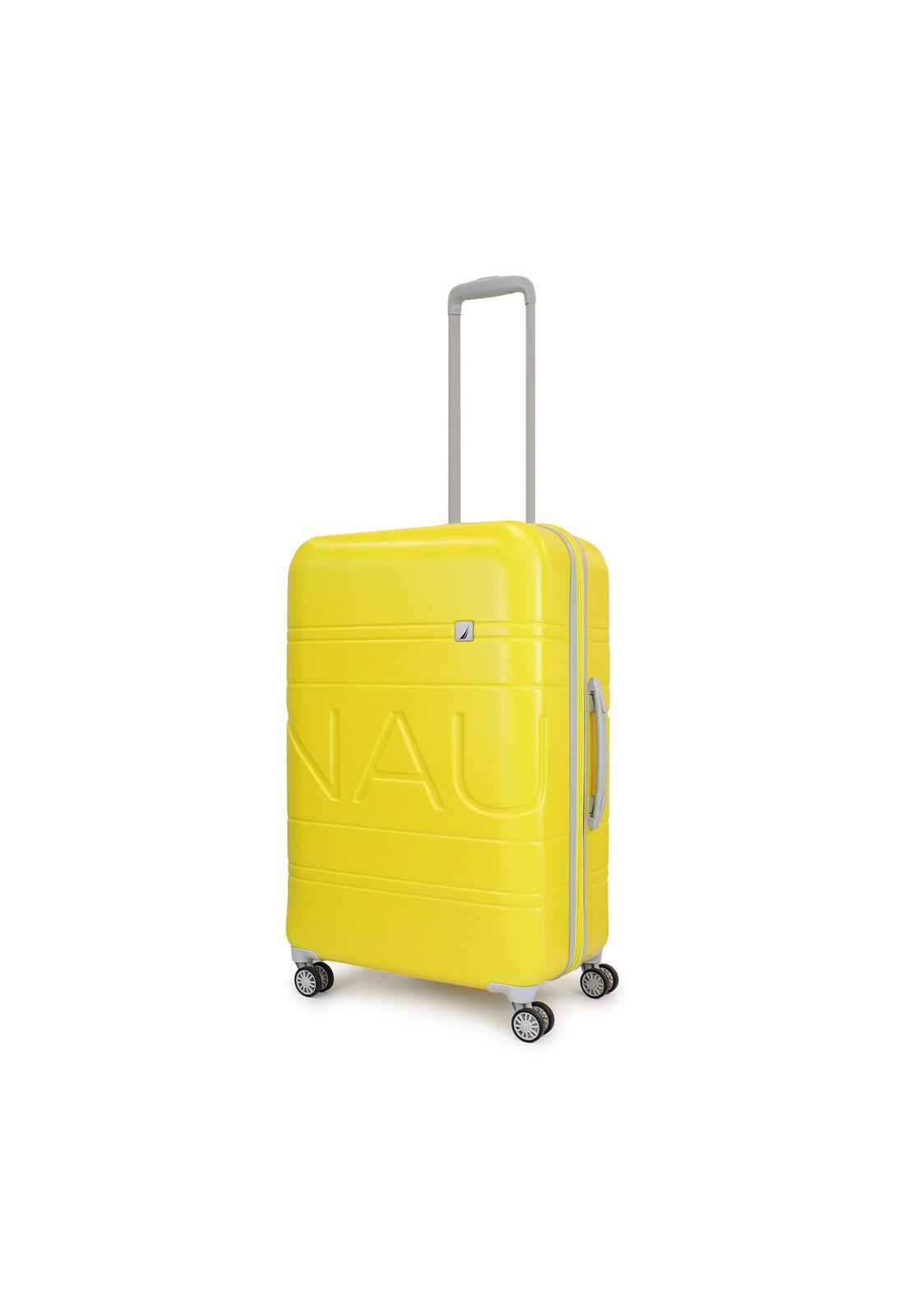 Pack 2 maletas M+L Nautica Palermo 20k y 23k amarillo-3