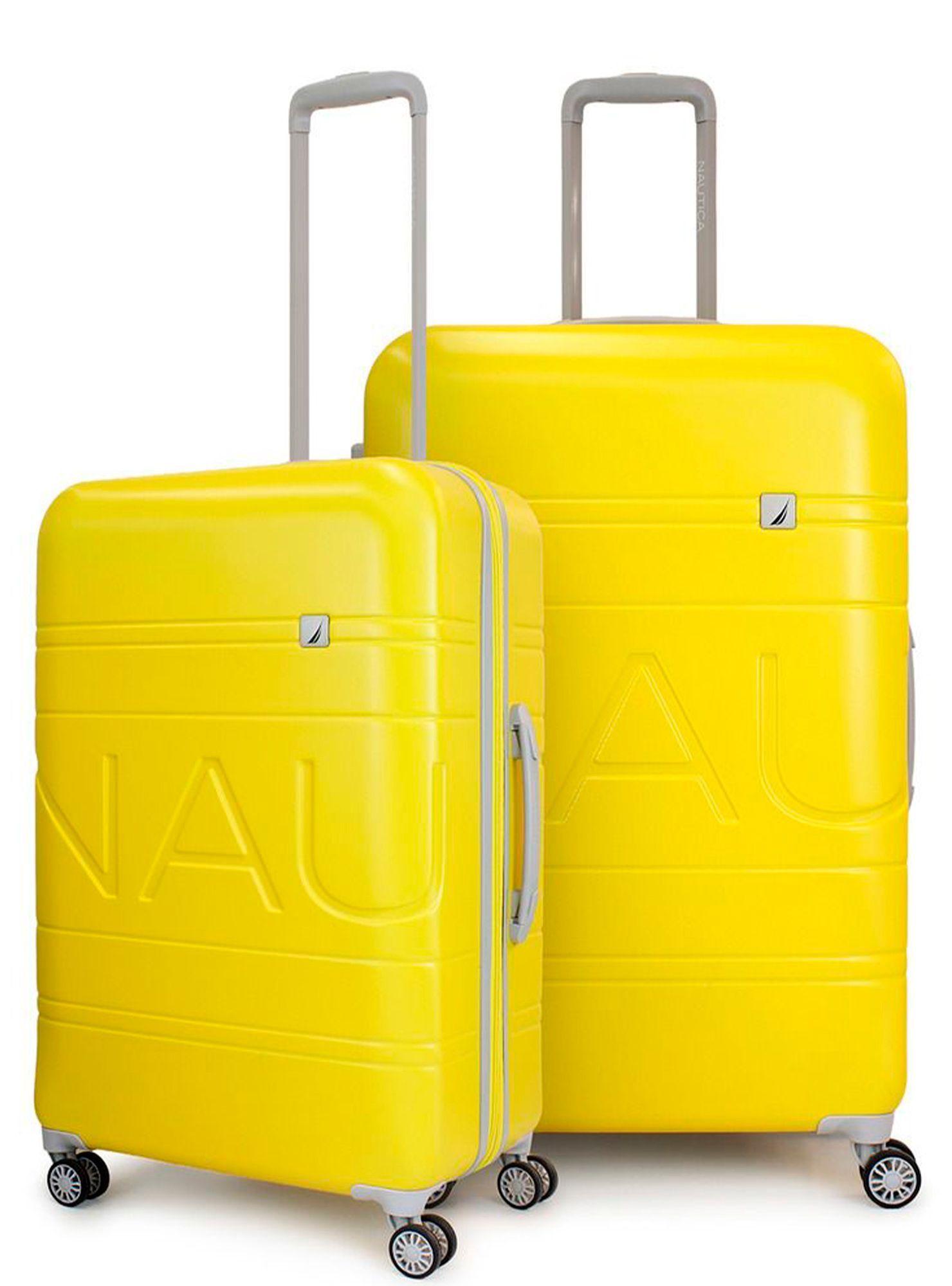 Pack 2 maletas M+L Nautica Palermo 20k y 23k amarillo-0