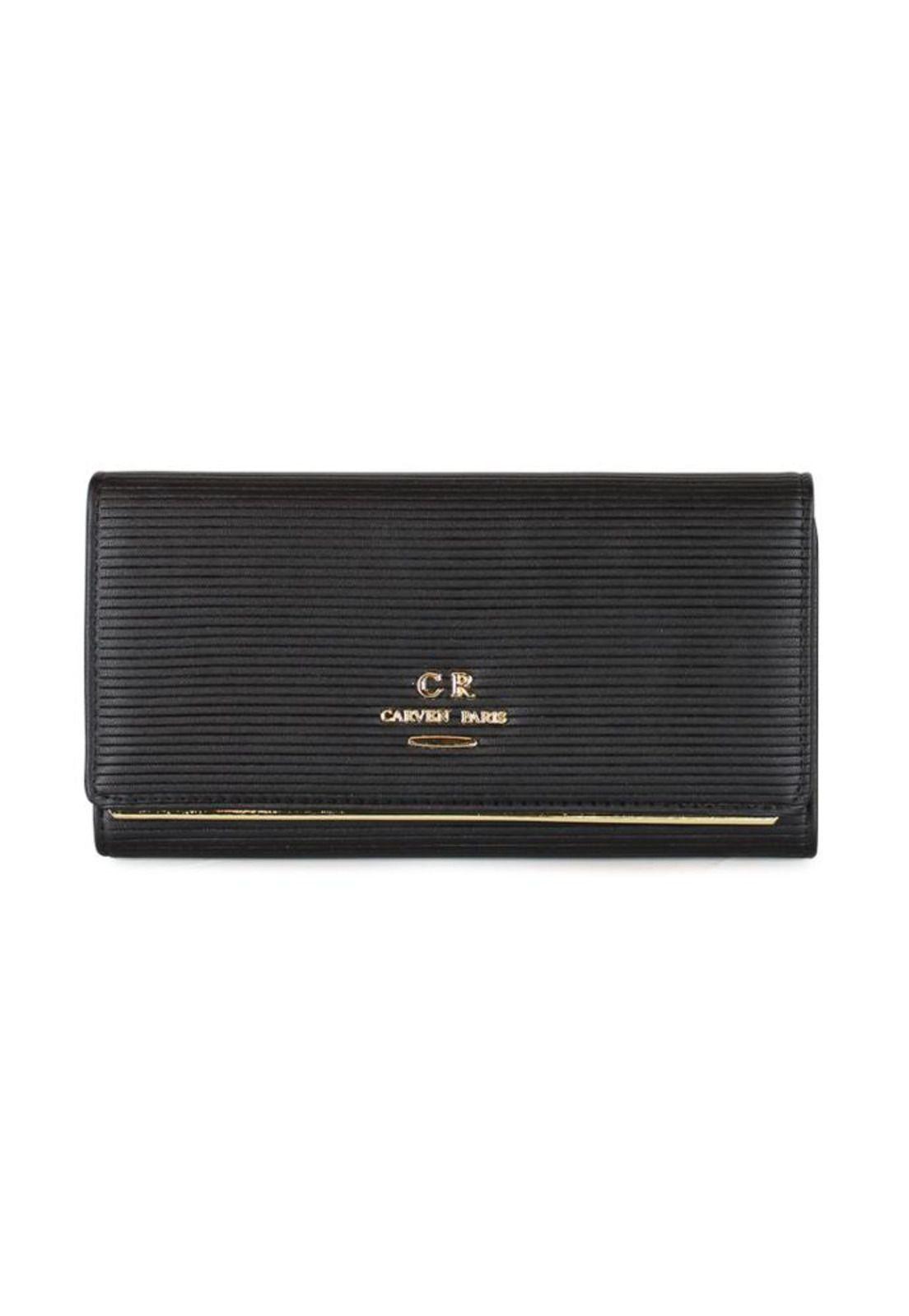 Billetera de mujer Gala negra Carven-0