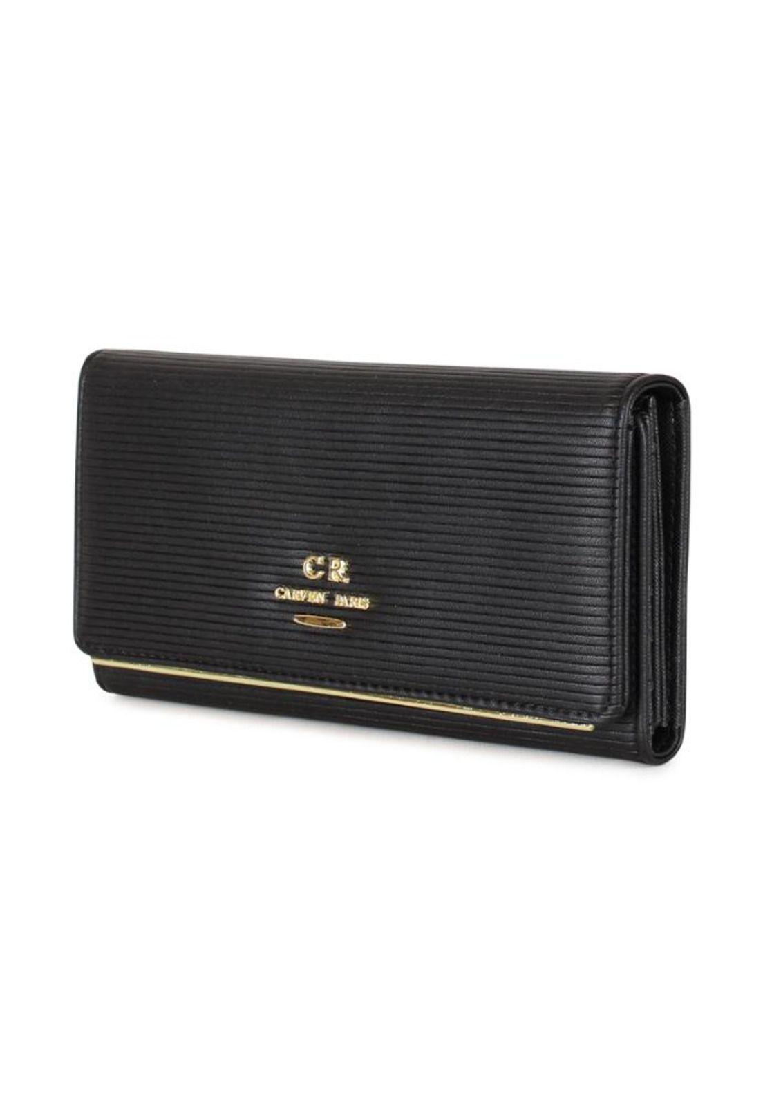 Billetera de mujer Gala negra Carven-1