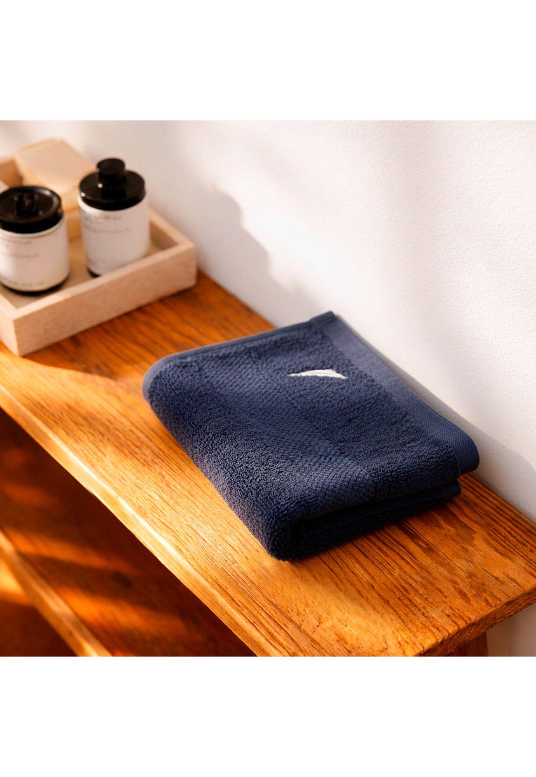 Set 2 Toallas Nautica HEAVEN Cara+mano 100% algodón alta calidad azul celeste-4