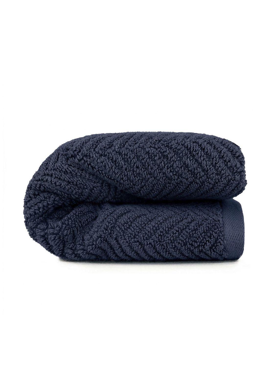 Toalla de Baño Cuerpo VIS Nautica Home 100% algodón suave 76x137cm azul marino-2