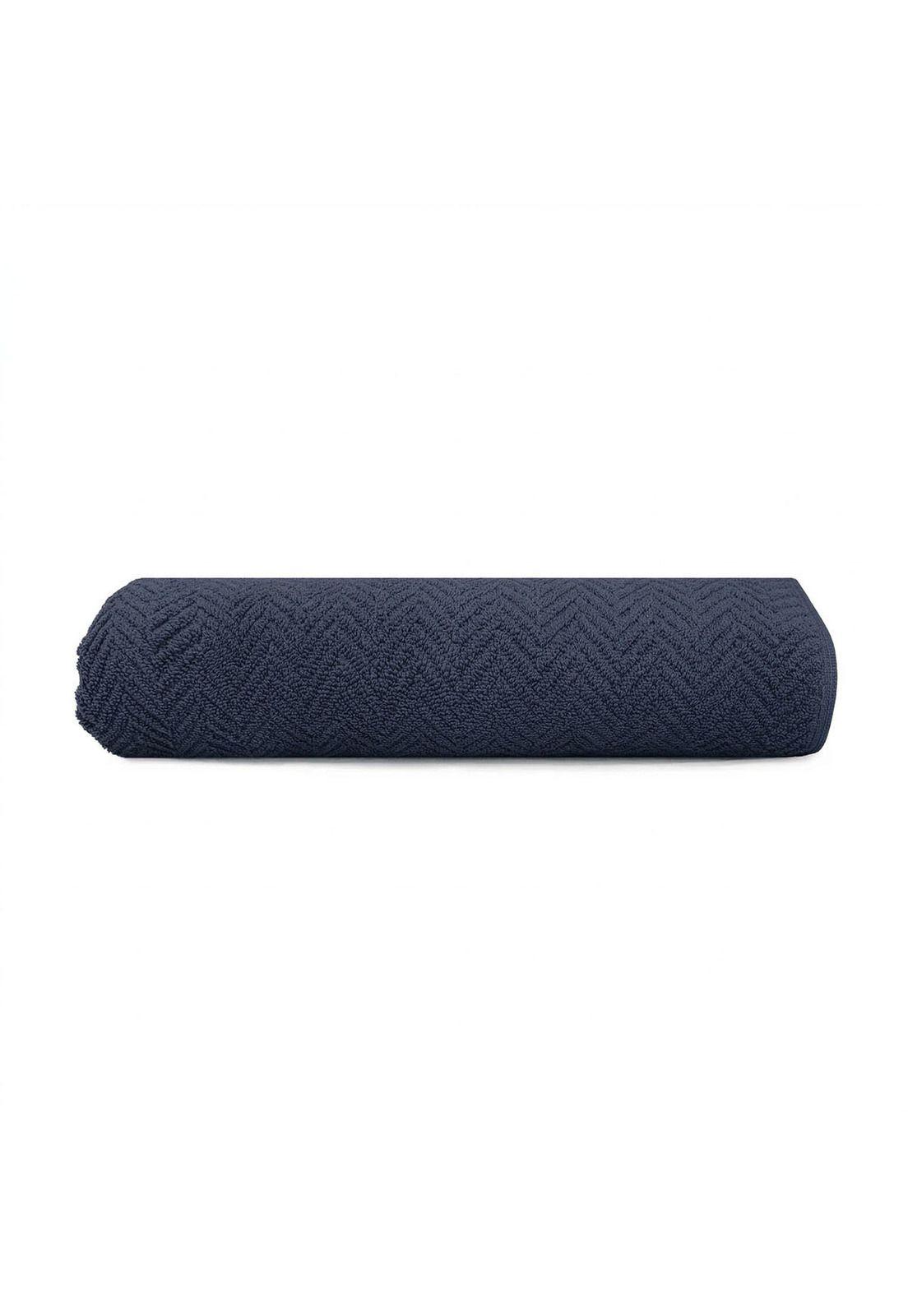 Toalla de Baño Cuerpo VIS Nautica Home 100% algodón suave 76x137cm azul marino-3