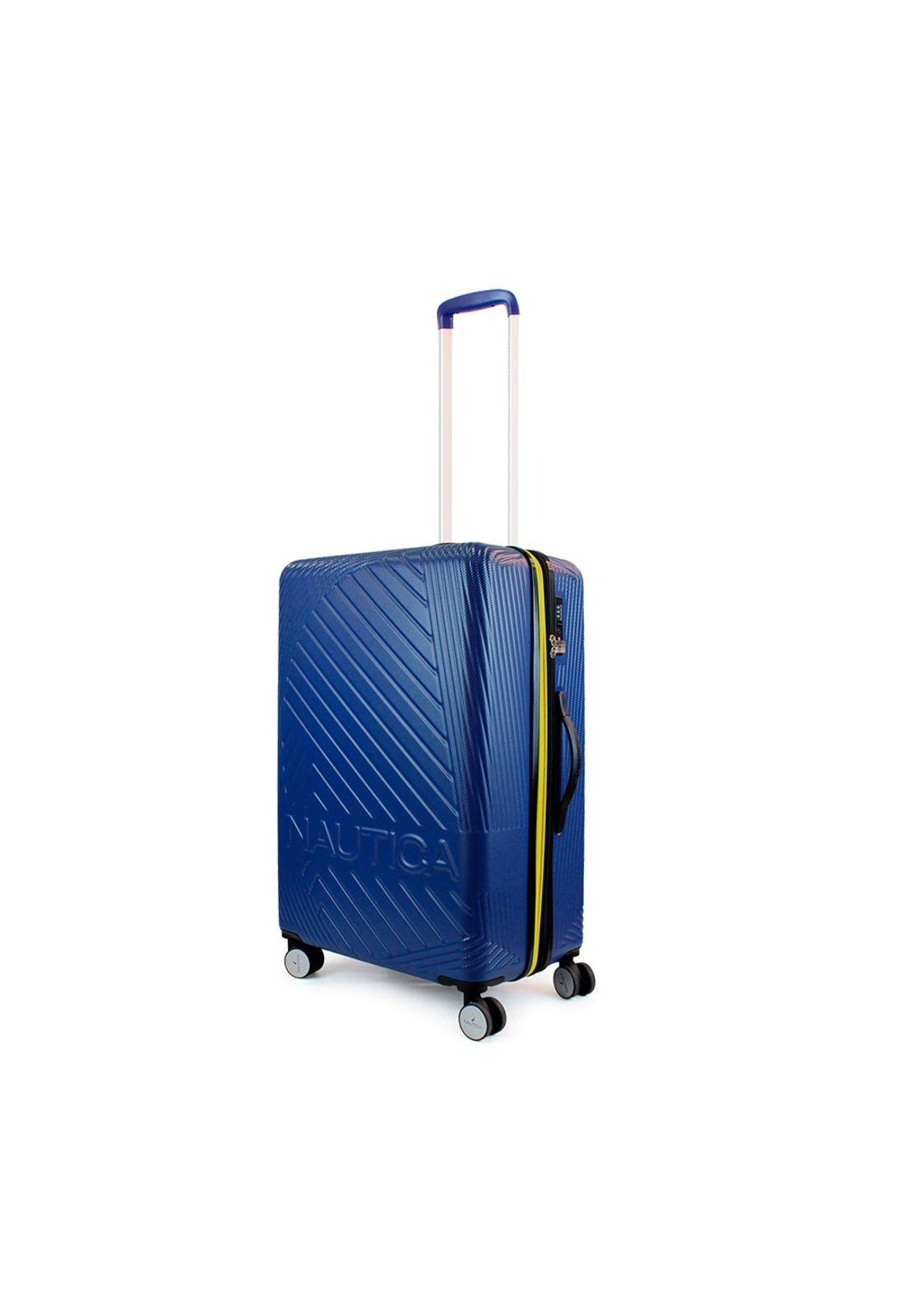 Pack 2 maletas Nautica M+L Bahamas 20kg y 23kg azul-3