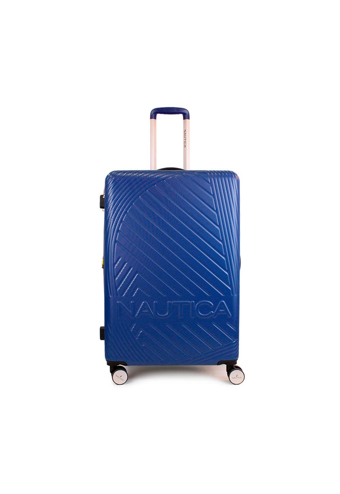 Pack 2 maletas Nautica M+L Bahamas 20kg y 23kg azul-4