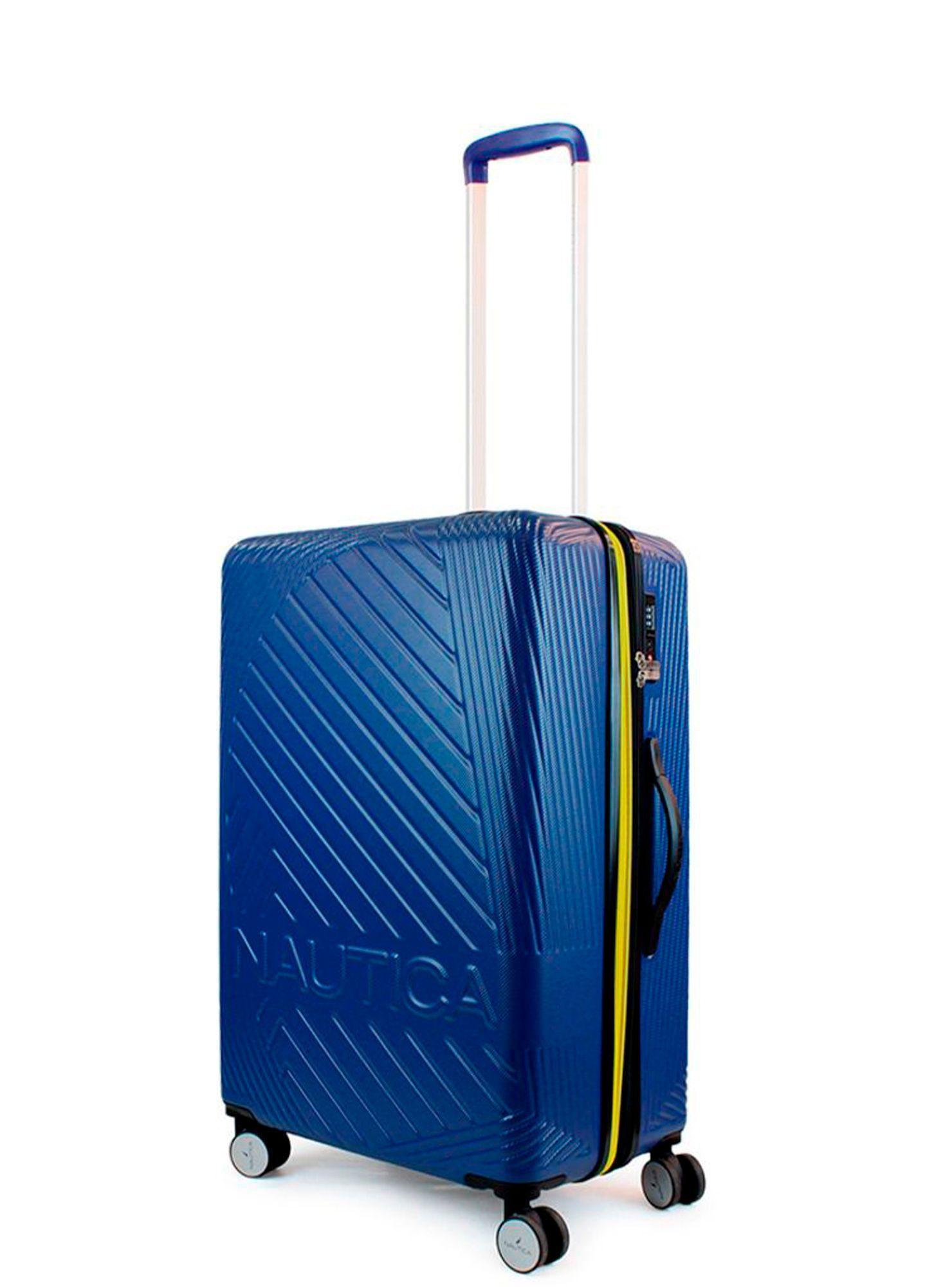 Pack 2 maletas Nautica M+L Bahamas 20kg y 23kg azul-3