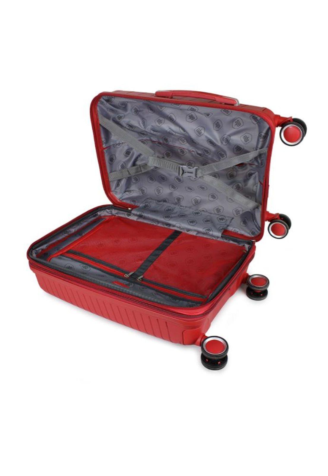 Pack 2 maletas Storm M+L roja Swiss bag-1
