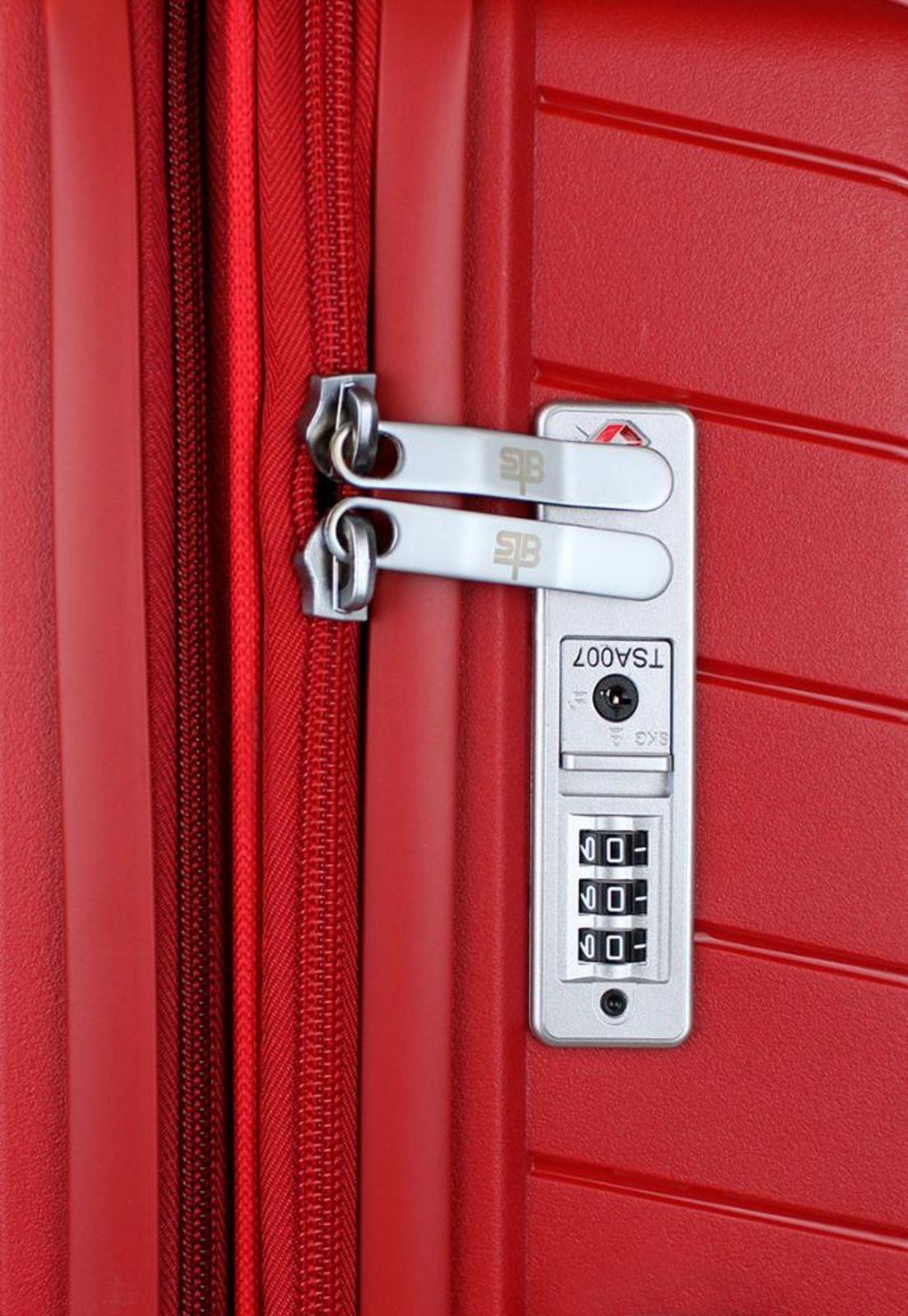 Pack 2 maletas Storm M+L roja Swiss bag-2