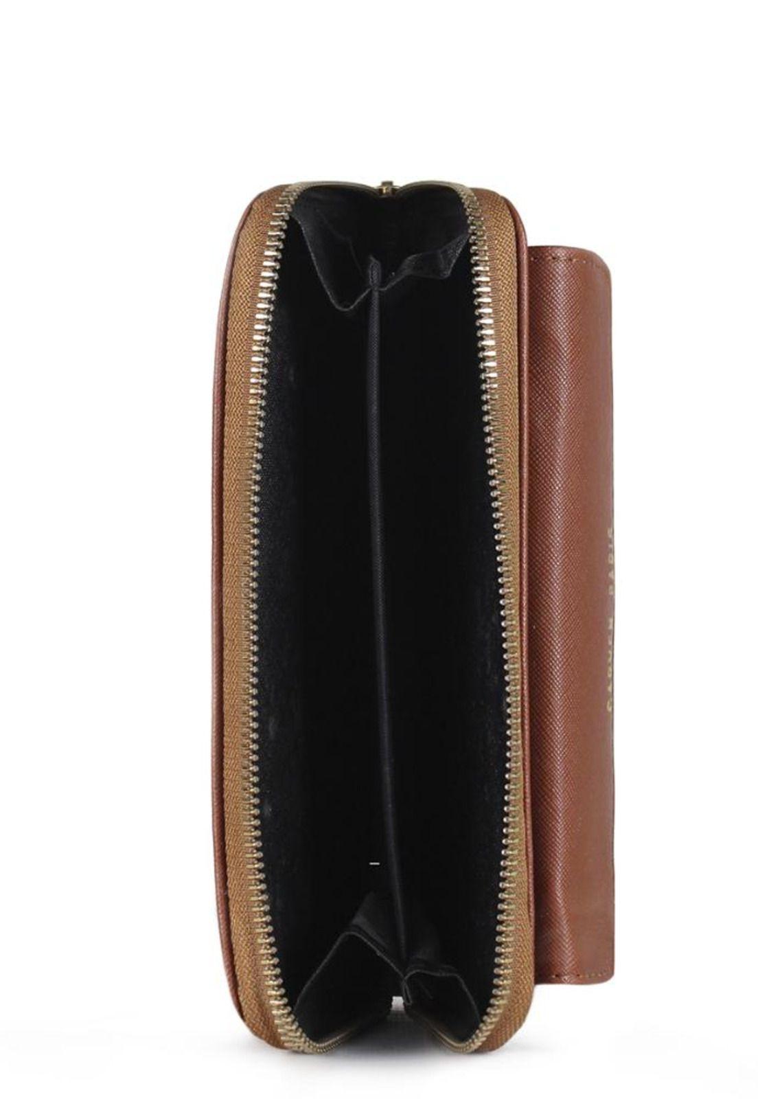 Billetera de mujer Aria camel Carven-2