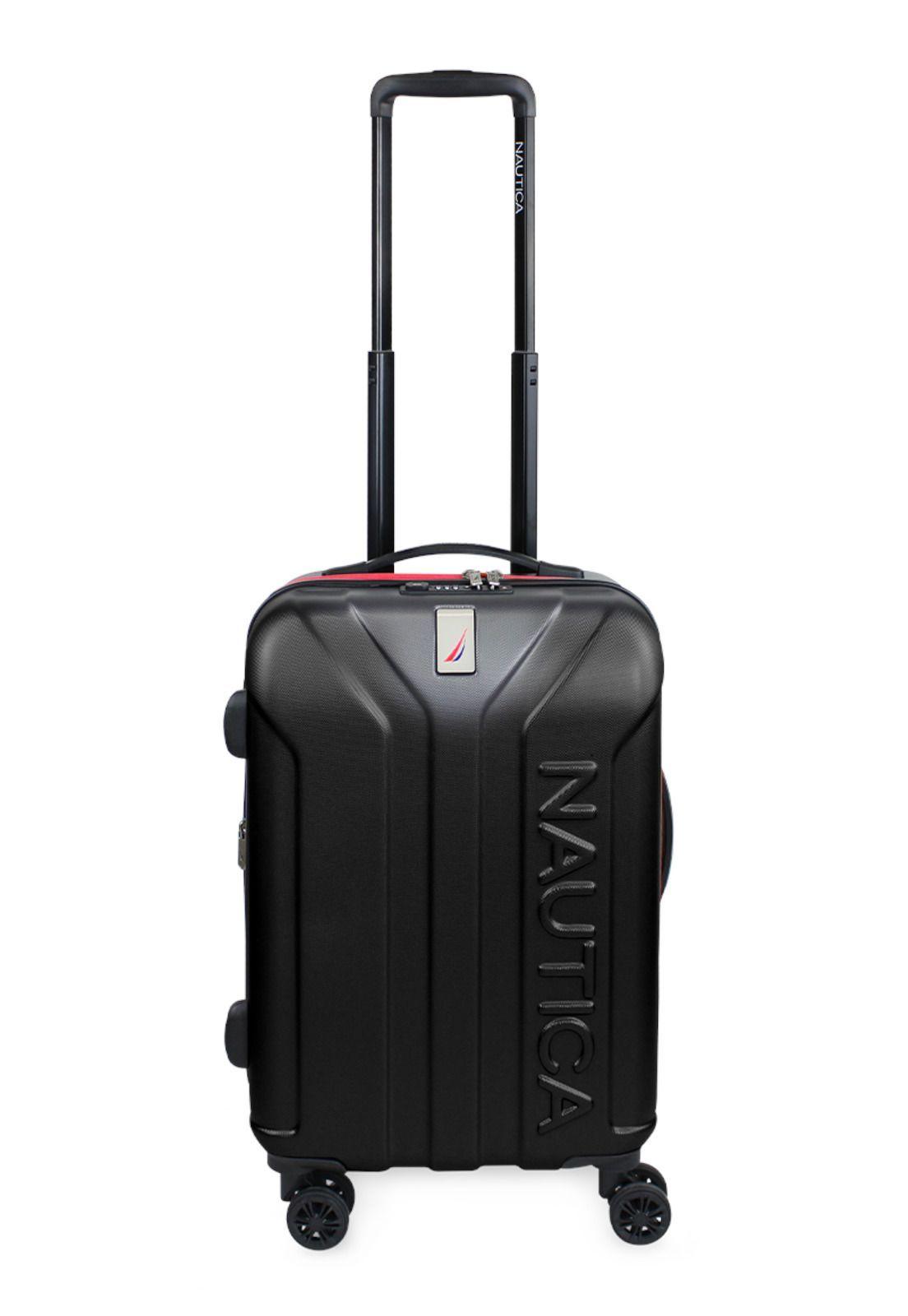 Set Nautica 3 Maletas Prime negra S+M+L + Mochila Malik-5