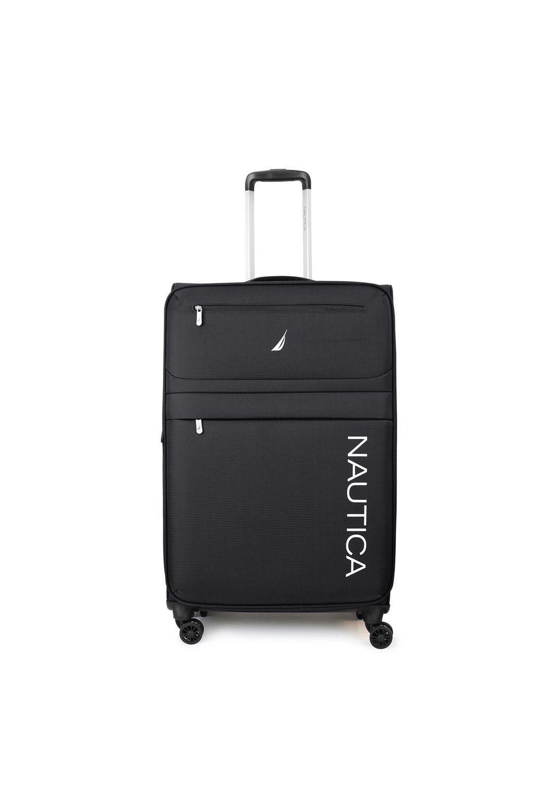 Pack 2 maletas blandas de tela M+L Nautica Munich 20k y 23k negra-5