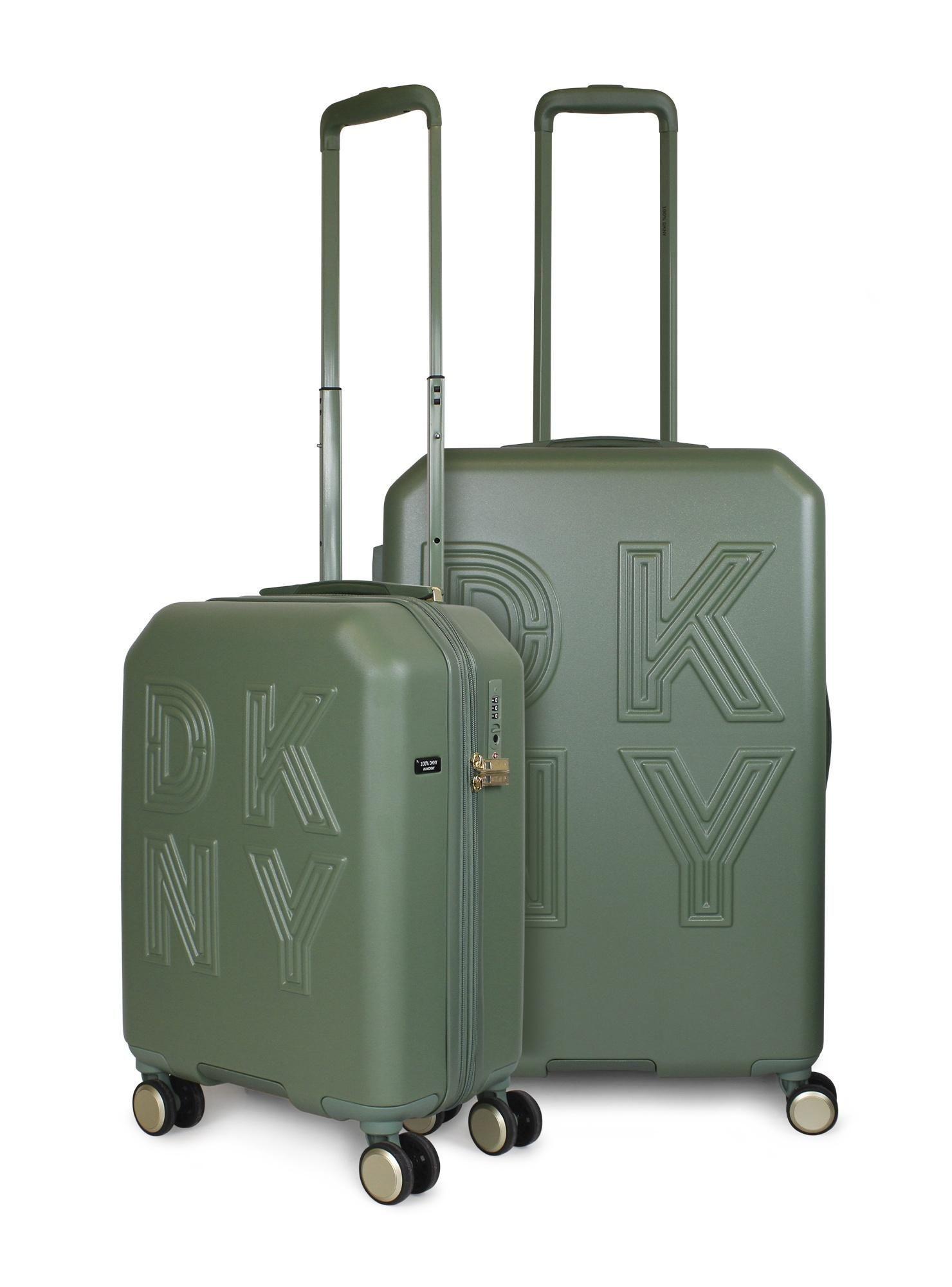 Pack 2 maletas S+M Lucerna Donna Karan Verde-0