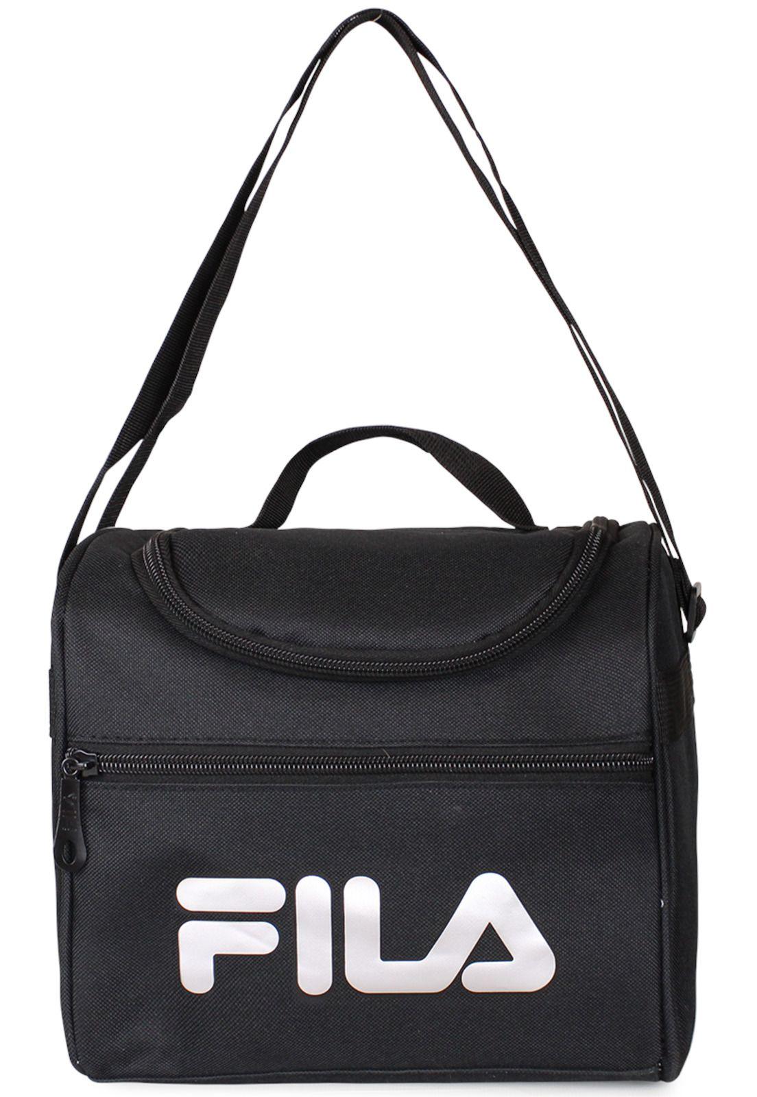 Pack Fila Mochila 10lts Urbanix + Lonchera térmica Bonet negro-silver-2