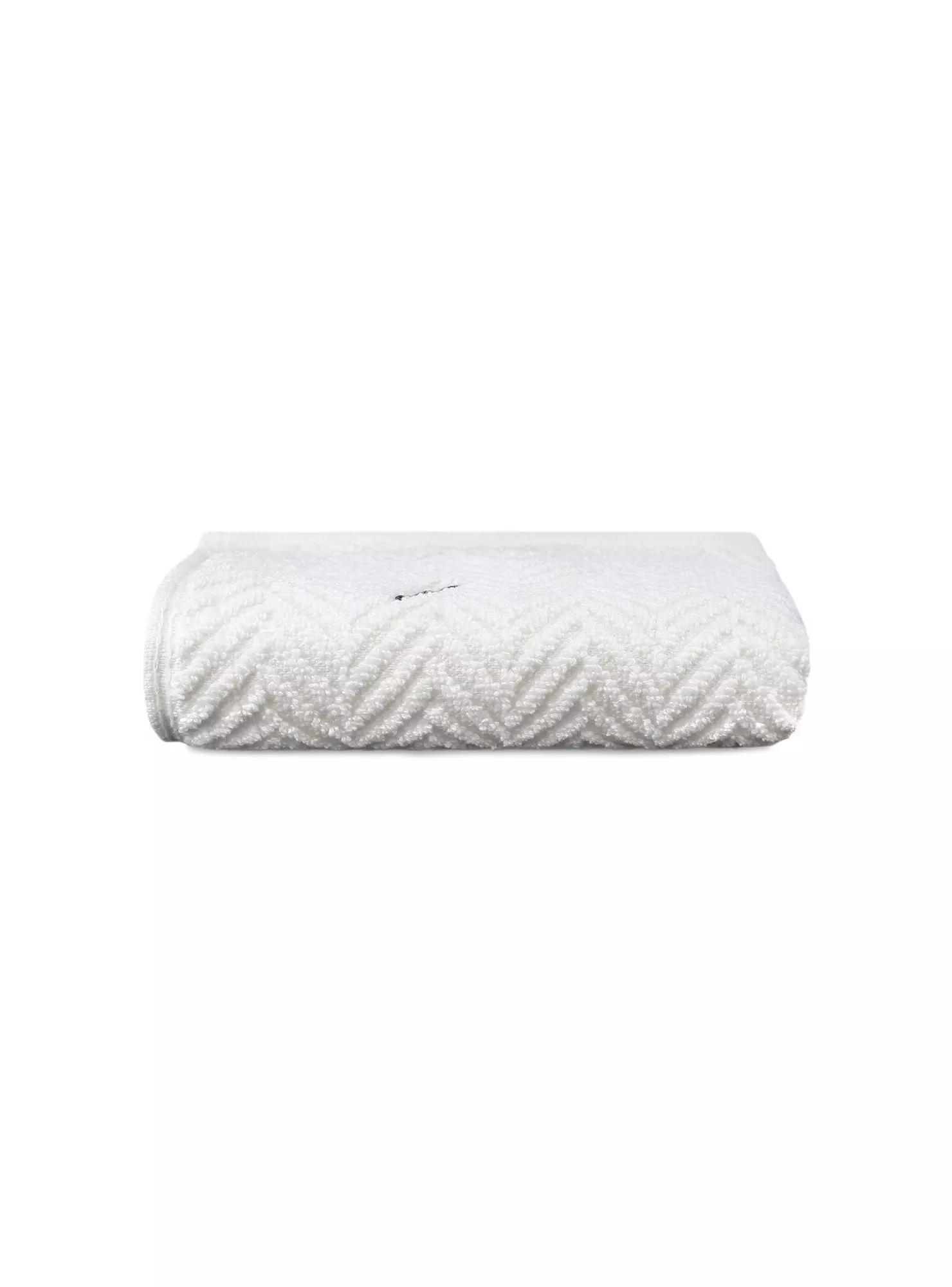 Toalla de cara VIS Nautica 100% algodón 30x50cm pieles sensibles blanco-2