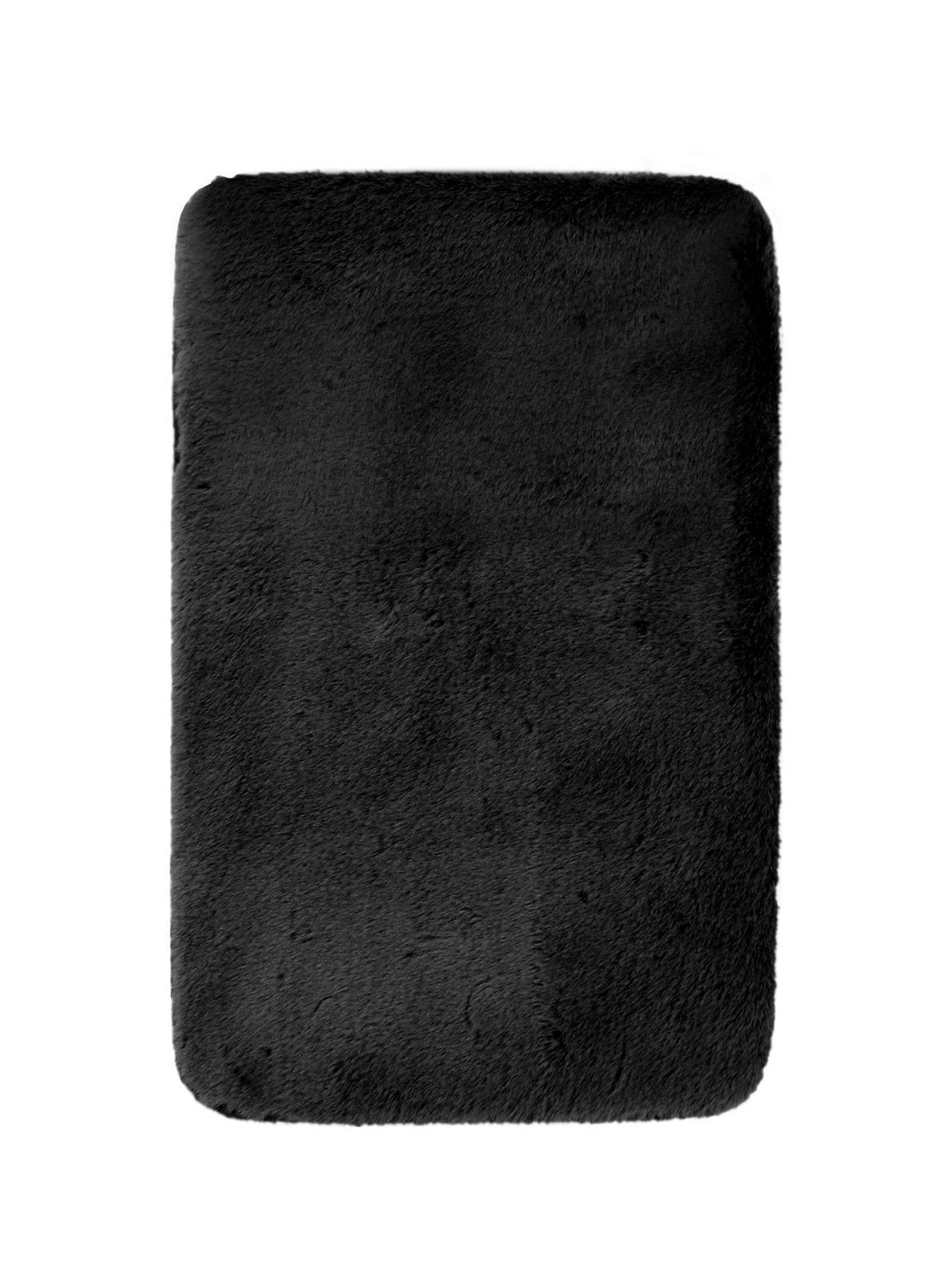 Alfombra de baño Nautica Home ultra suave 50x80cm negra-4