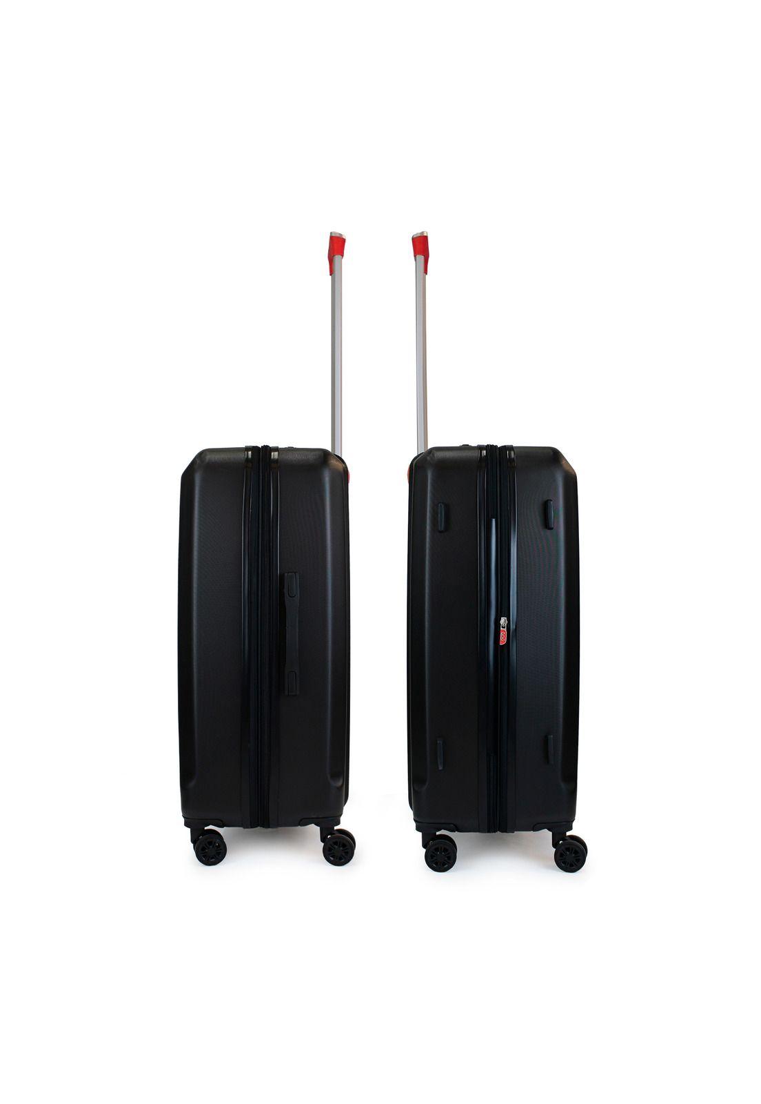 Pack 2 maletas S+M Olympia 10y20kg negra-roja-6