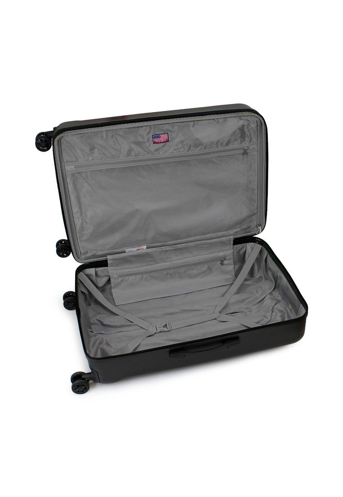 Pack 2 maletas S+M Olympia 10y20kg negra-roja-1