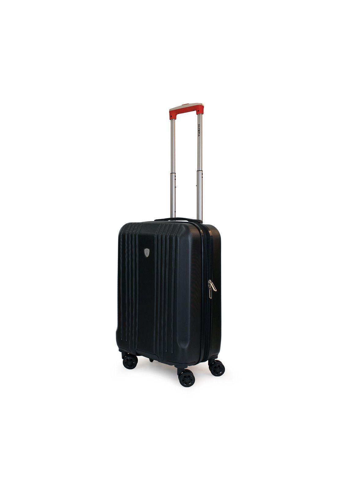 Pack 2 maletas S+M Olympia 10y20kg negra-roja-2