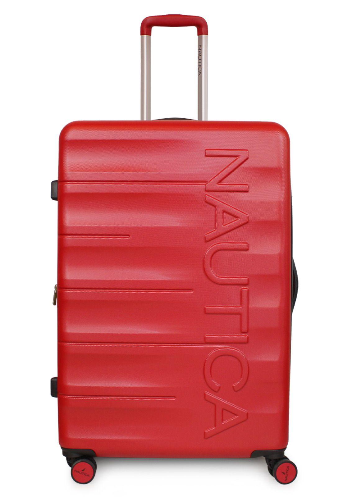 Pack Maleta grande Ibiza 23kg roja + Organizador Nautica-6