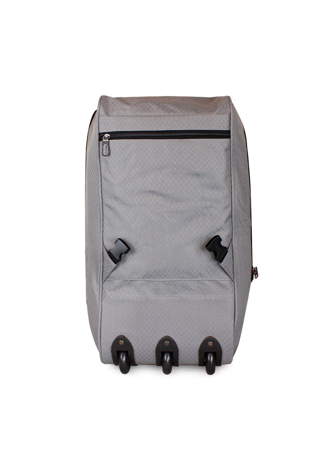 Bolso Mochila con Ruedas Goliat gris + Candado FILA-3