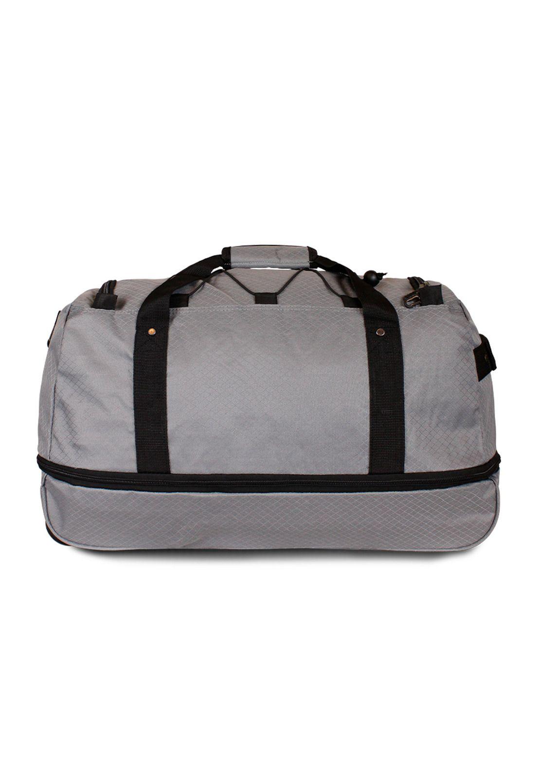 Bolso Mochila con Ruedas Goliat gris + Candado FILA-5