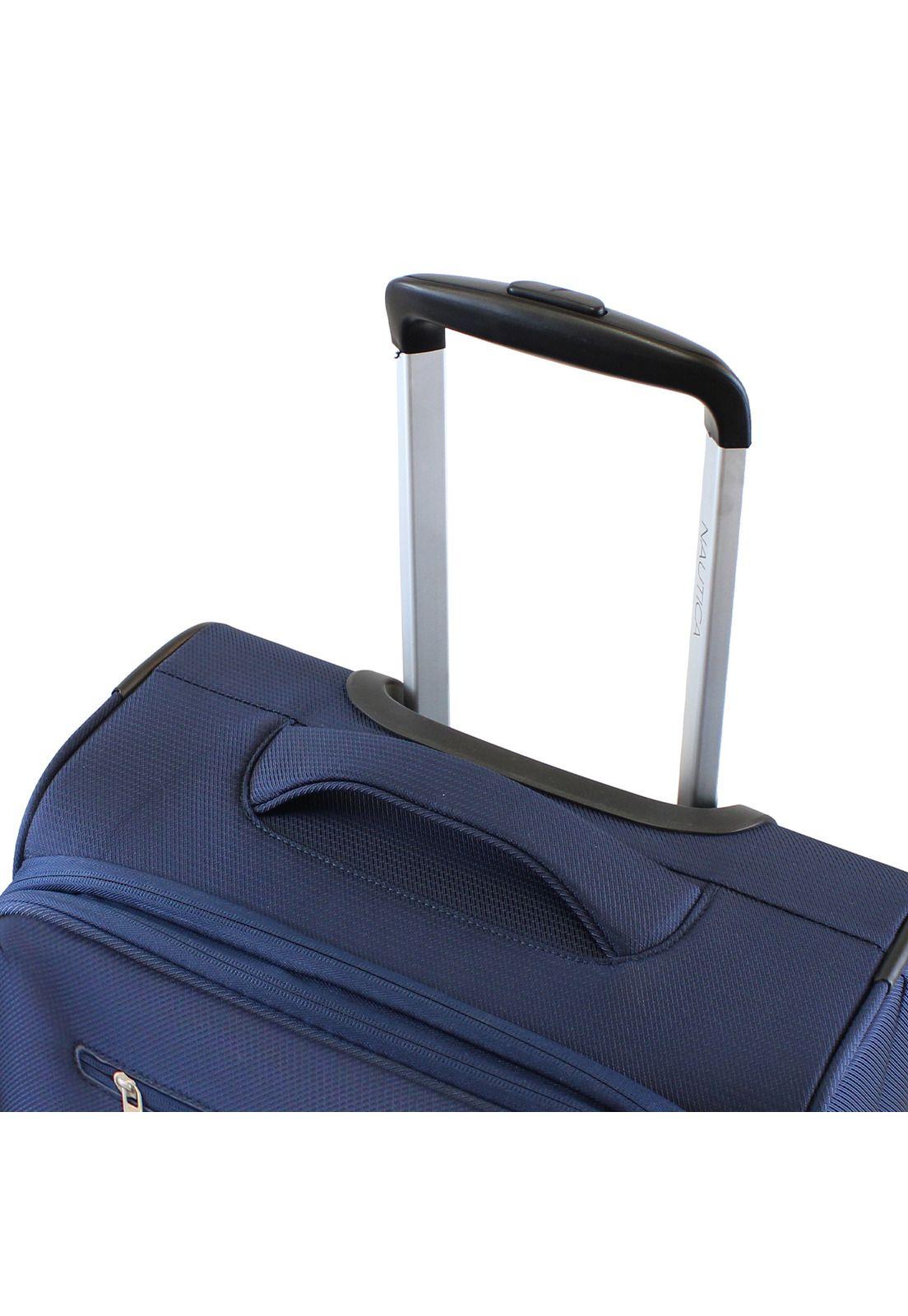 Maleta de tela mediana Nautica Munich 20kg azul-3