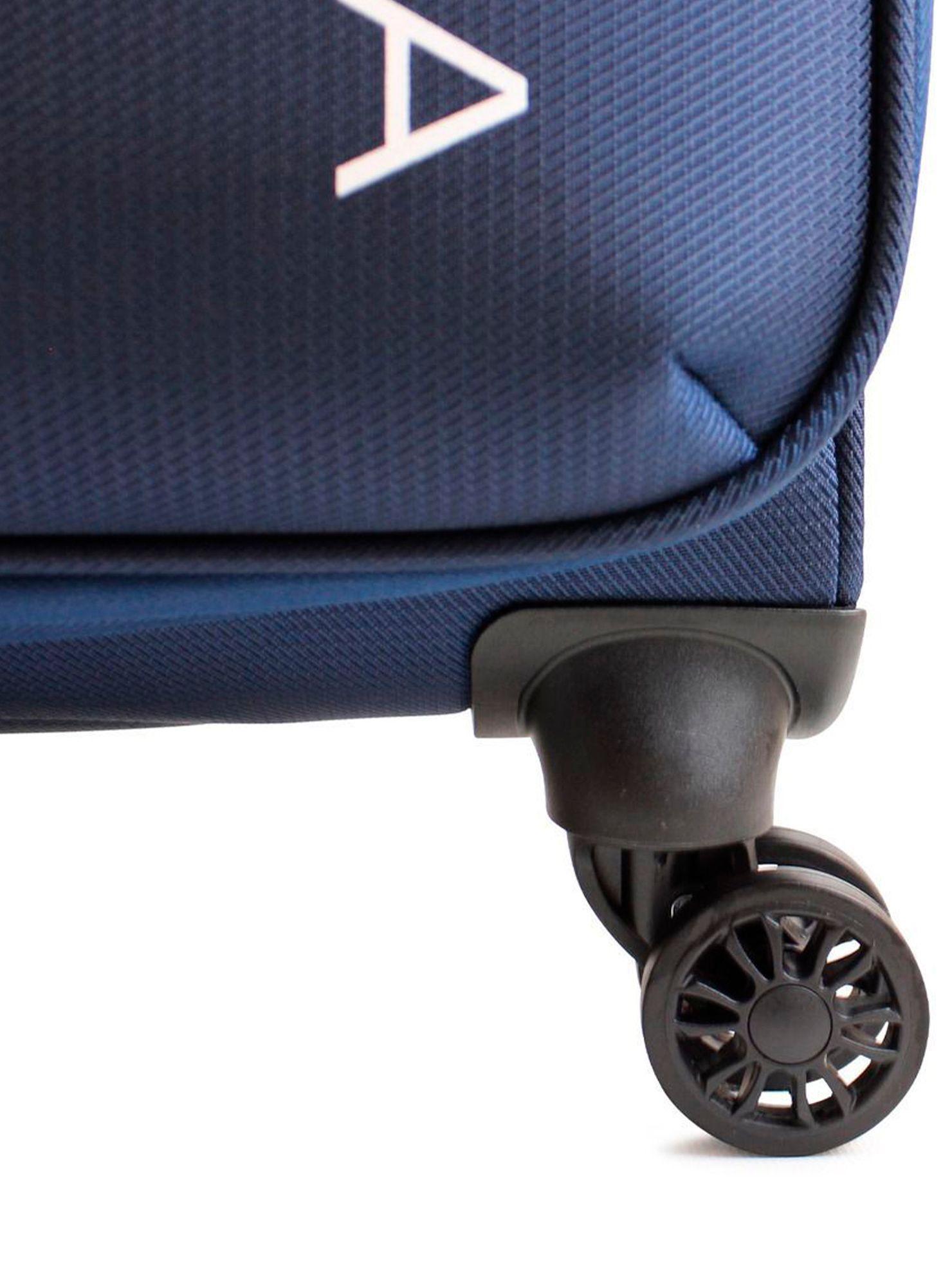 Maleta blanda de tela mediana Nautica Munich 20kg azul-4