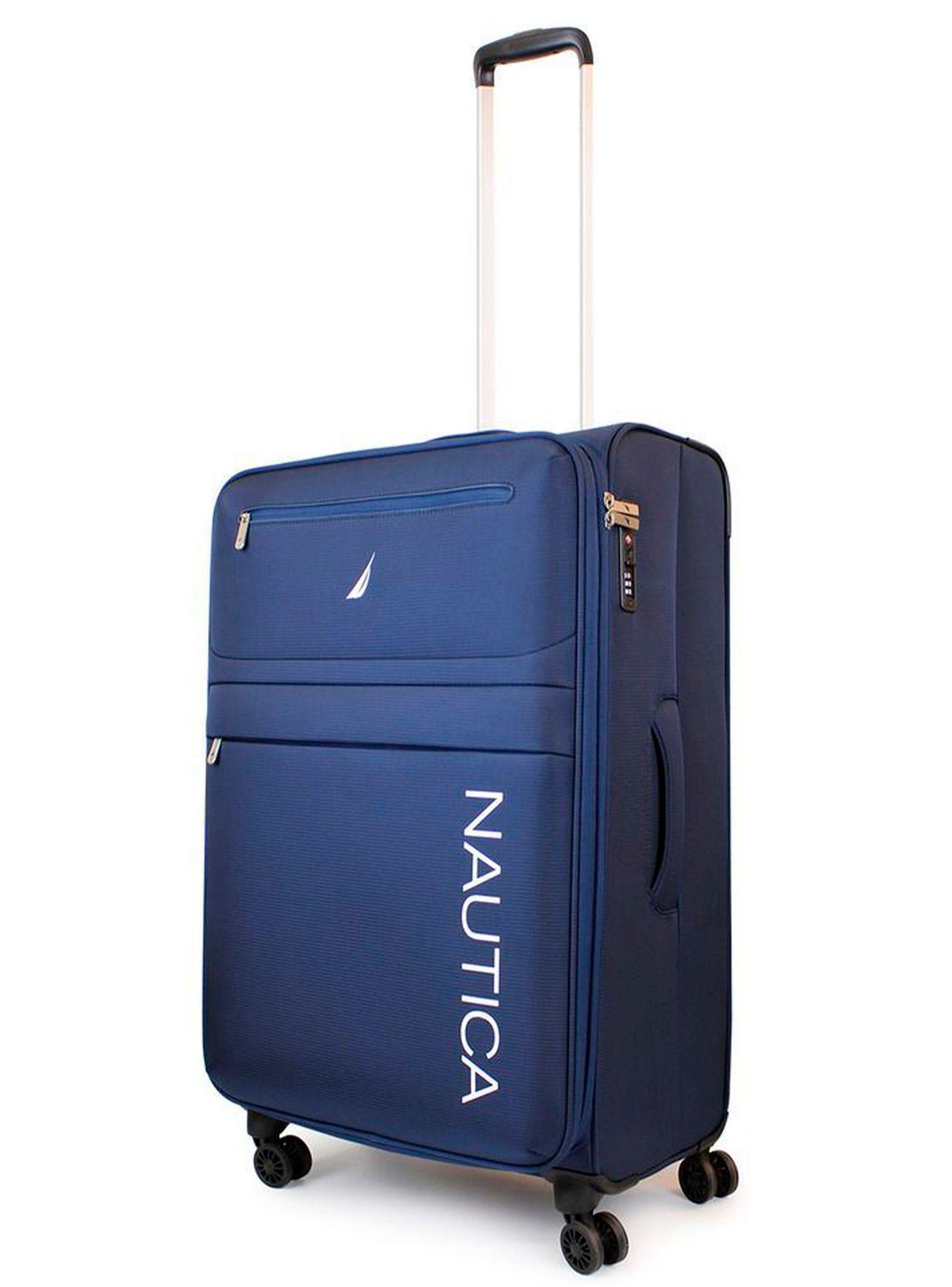 Maleta blanda de tela mediana Nautica Munich 20kg azul-6