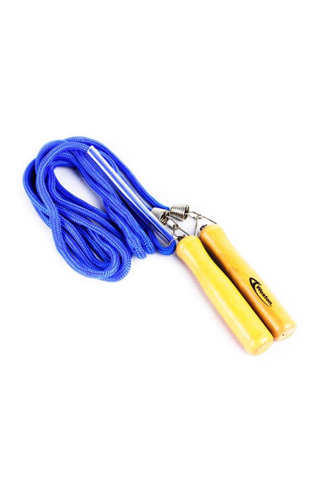 Cuerda para saltar J1 azul Weston-0