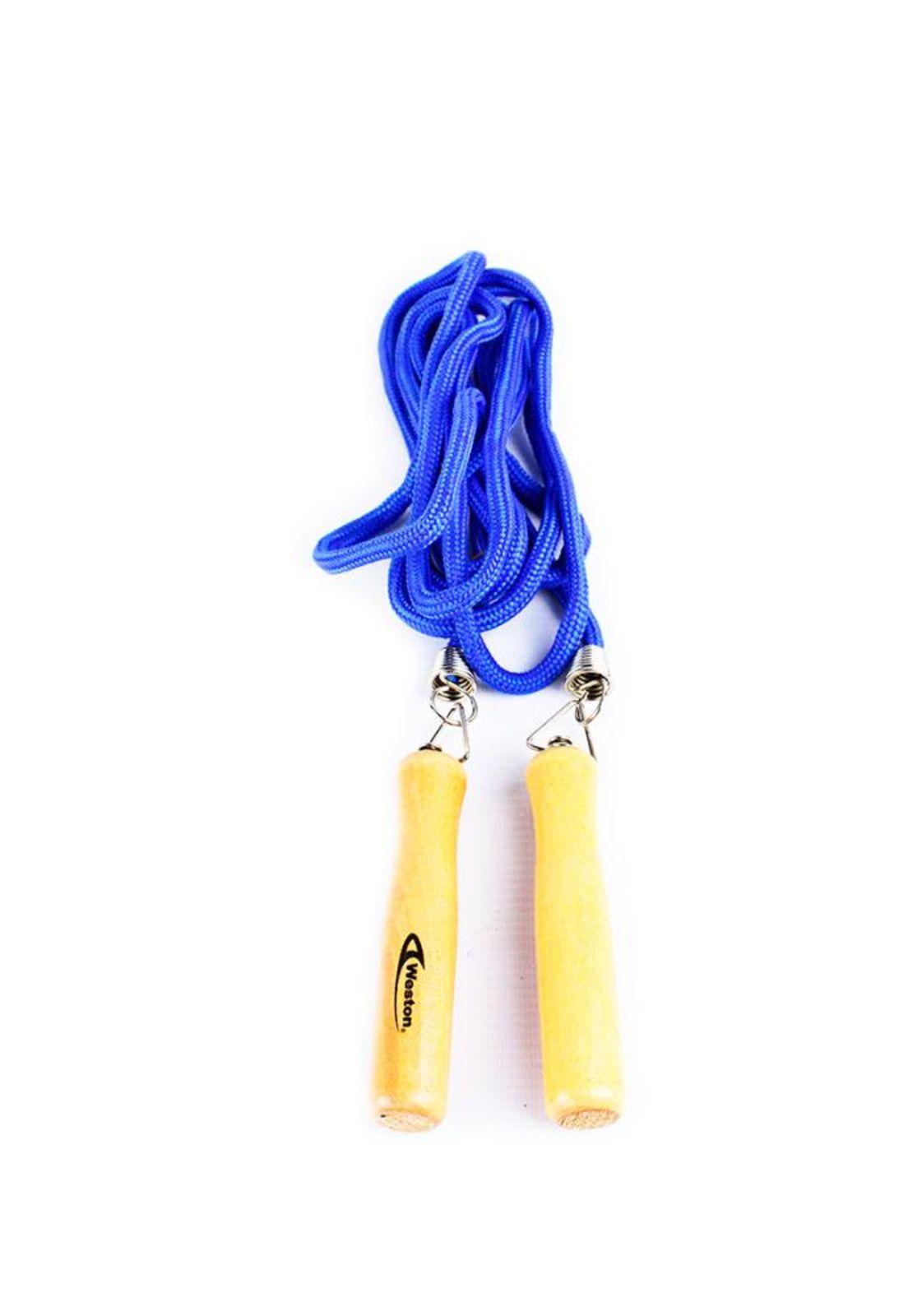Cuerda para saltar J1 azul Weston-1