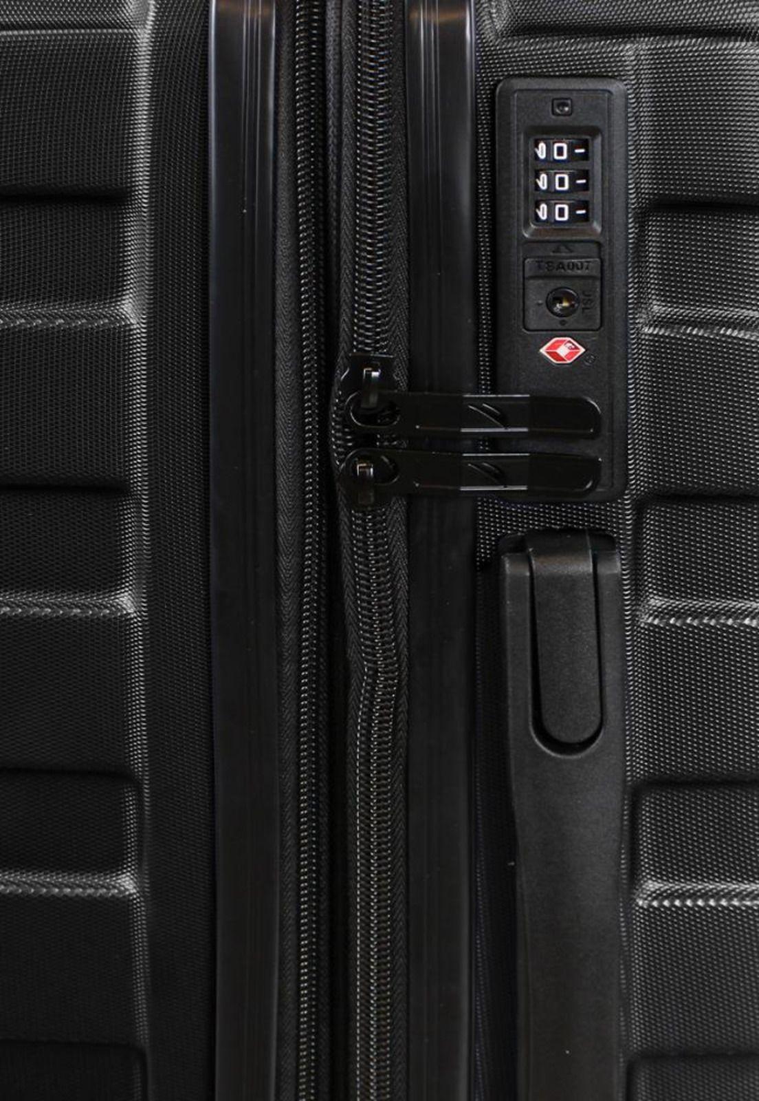 Pack 2 maletas S cabina+Mediana Soho negro Nautica-2