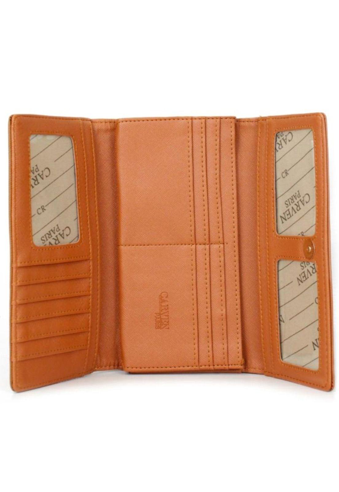 Billetera de mujer Yare brown Carven-2