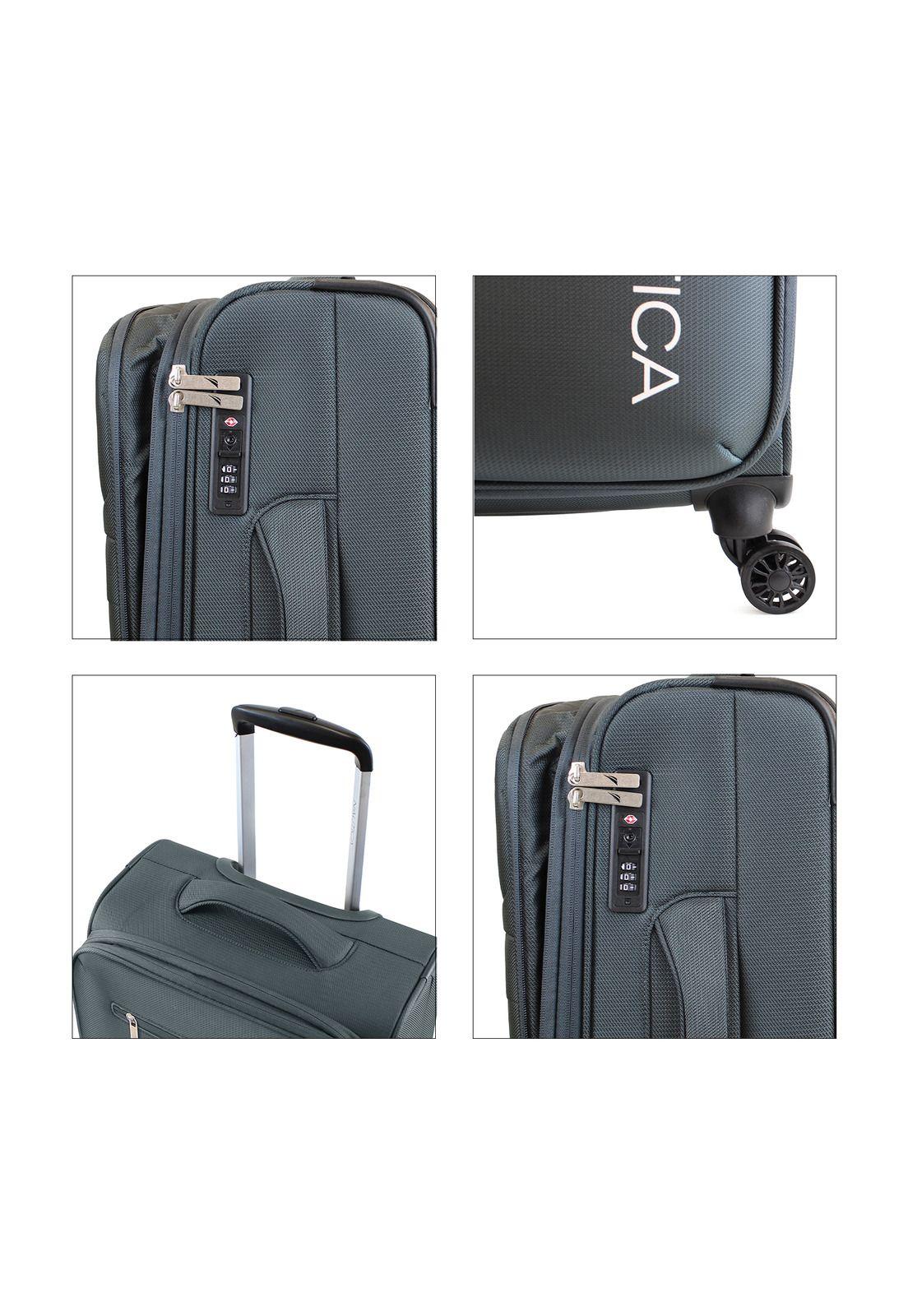 Pack 2 maletas de tela M+L Nautica Munich 20k y 23k gris-2