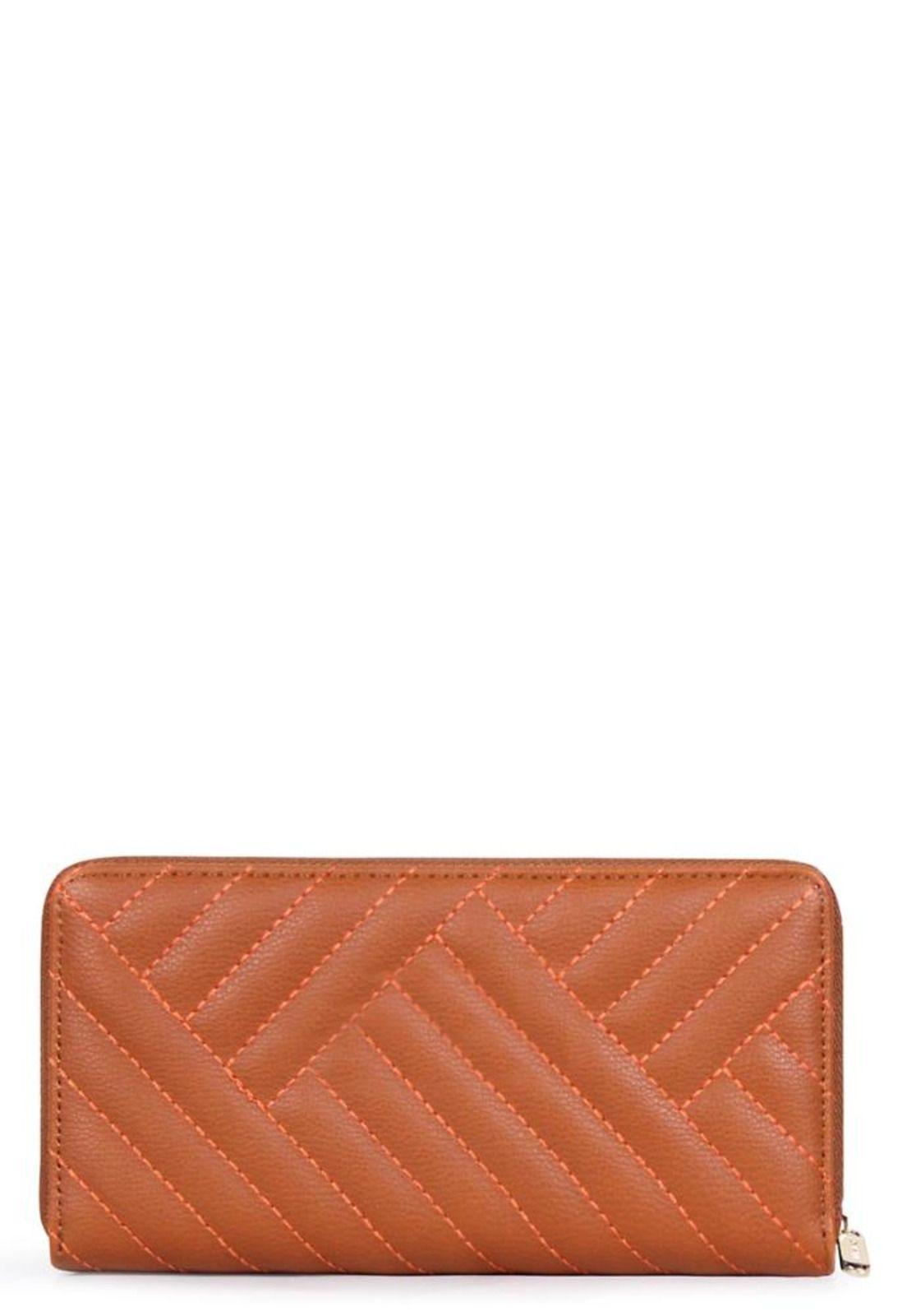 Billetera de mujer Ava brown Carven-3