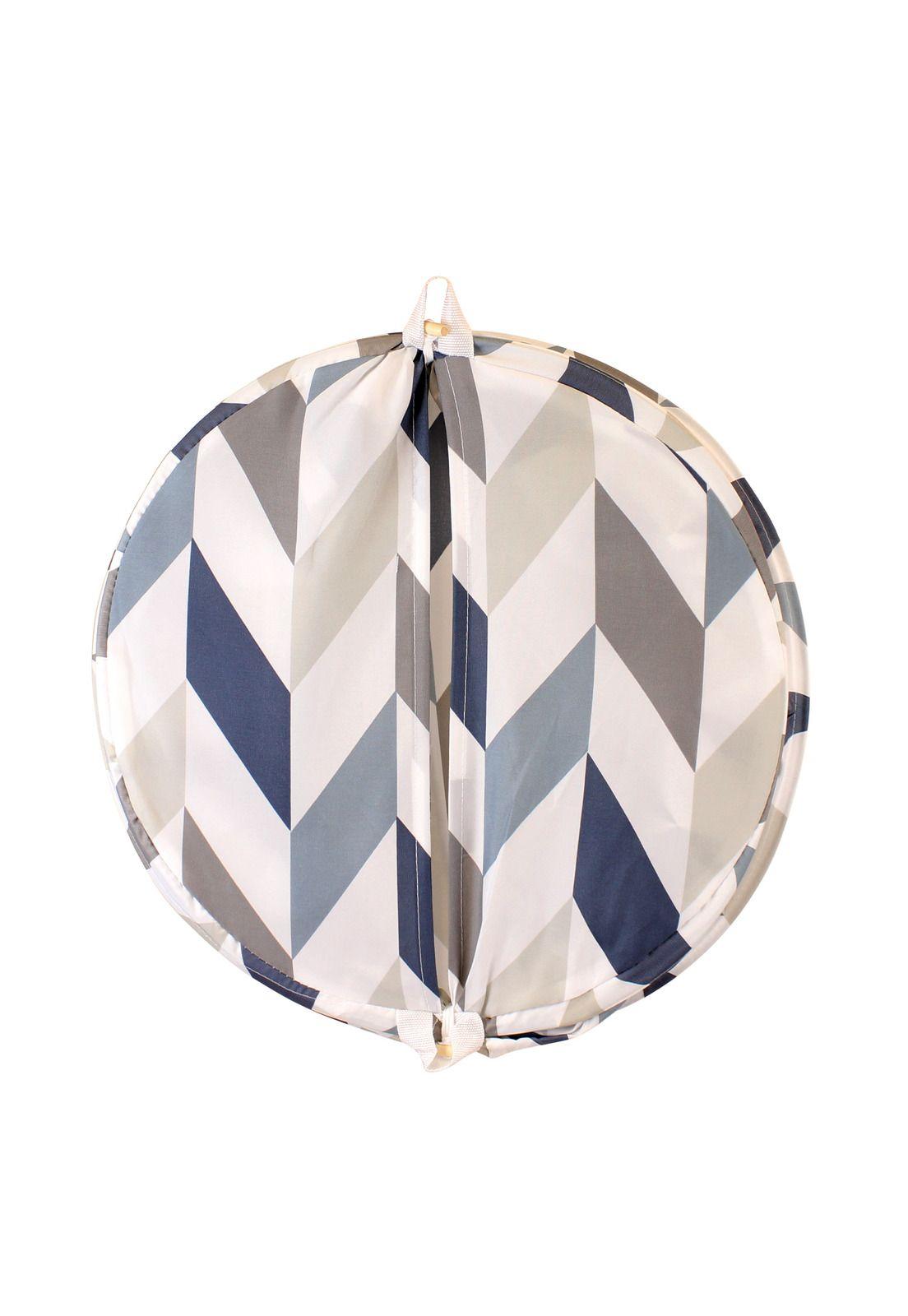 Cesto para ropa plegable Nautica 42x55cm multicolor-5