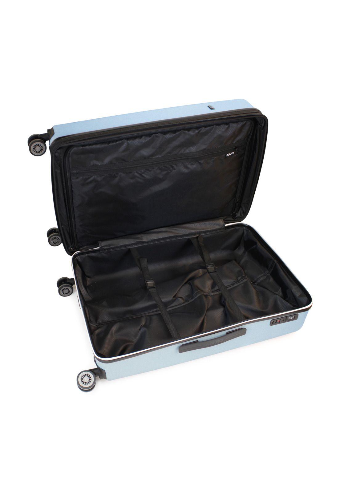 Pack 2 Maletas Donna Karan Luxe S 10kg + L 23kg celeste DKNY-6