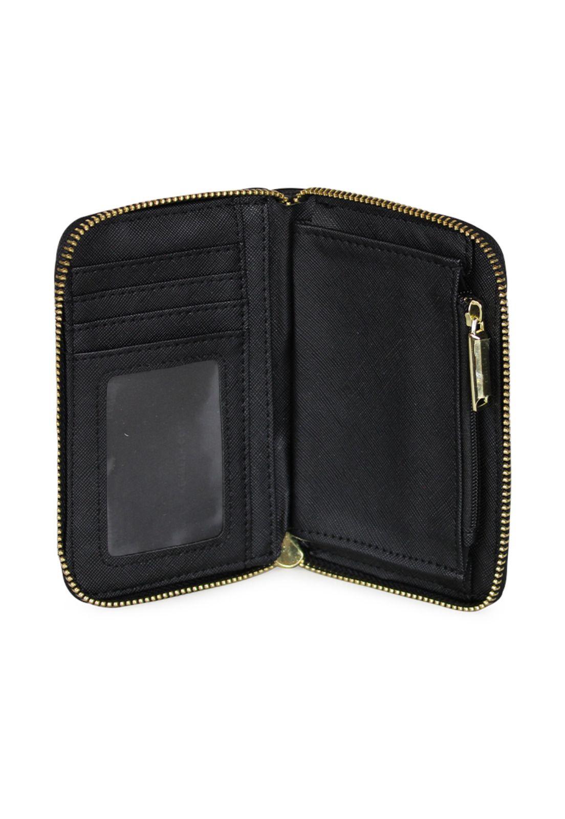 Pack Billetera Trifold negra + Pañuelo Oni blanco Kenneth Cole-3