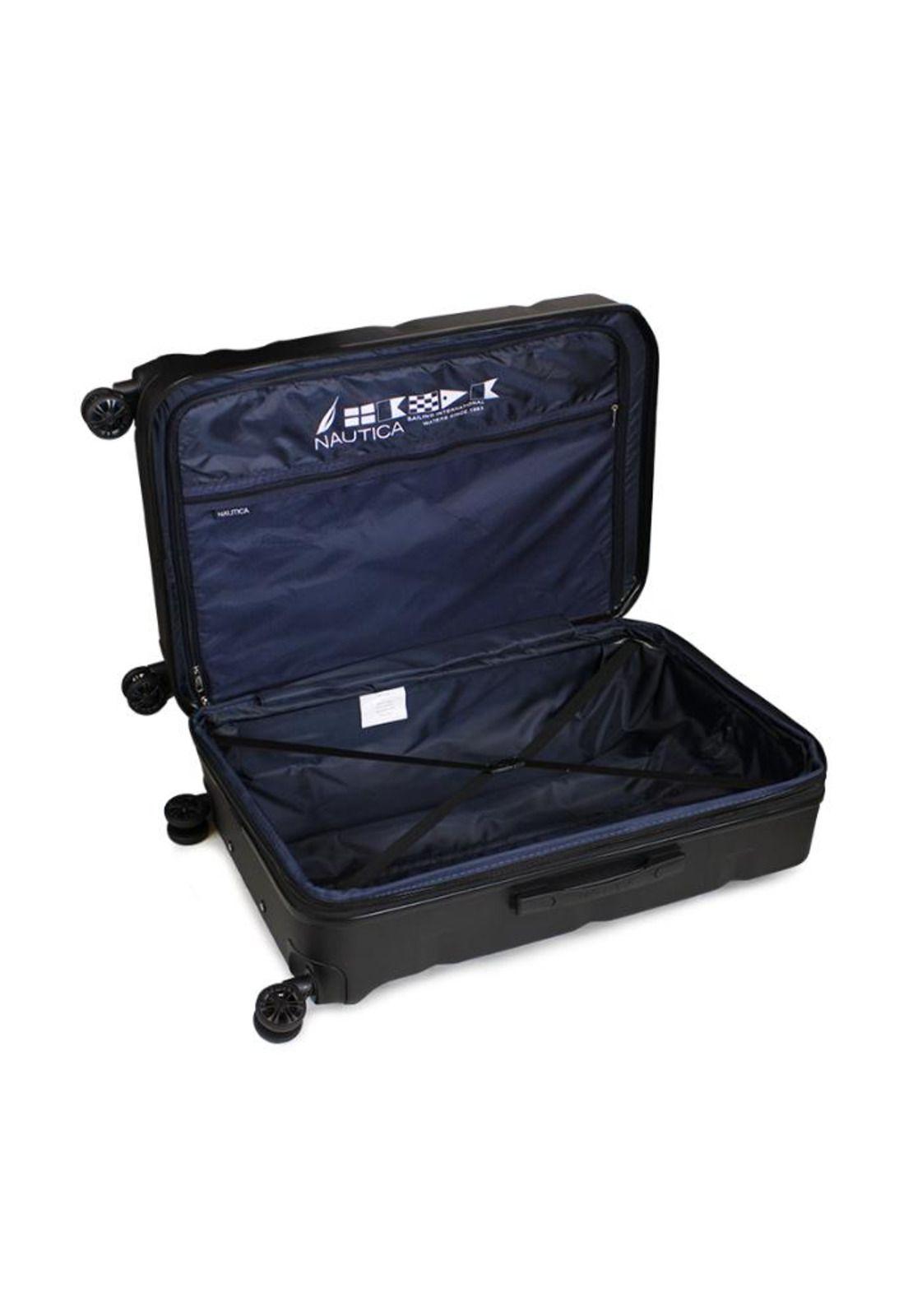 Maleta Mediana Marine 20kg negra Nautica-1