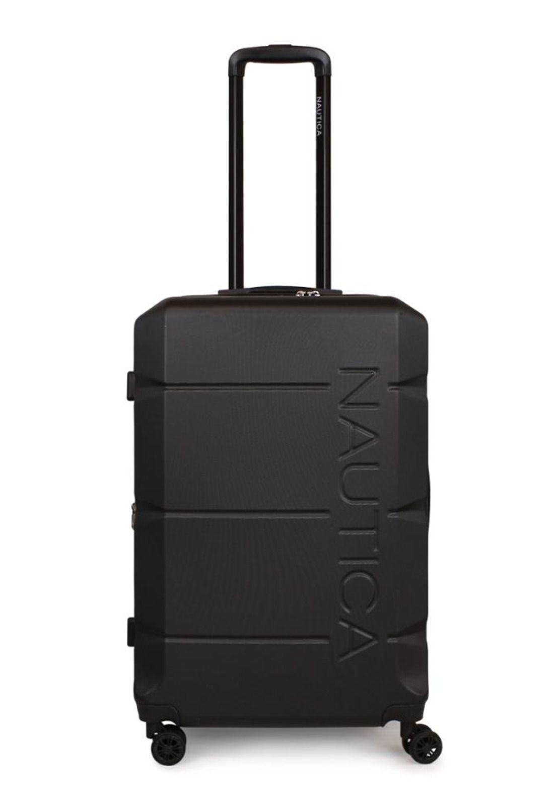 Maleta Mediana Marine 20kg negra Nautica-5