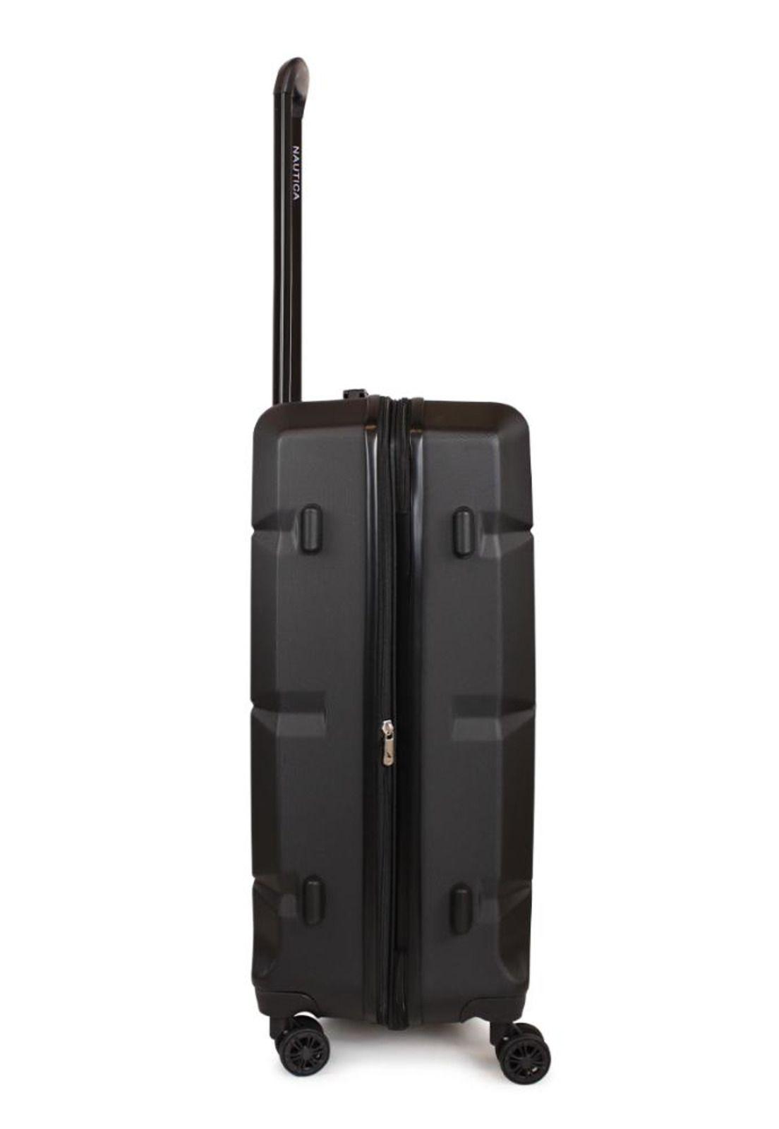 Maleta Mediana Marine 20kg negra Nautica-6